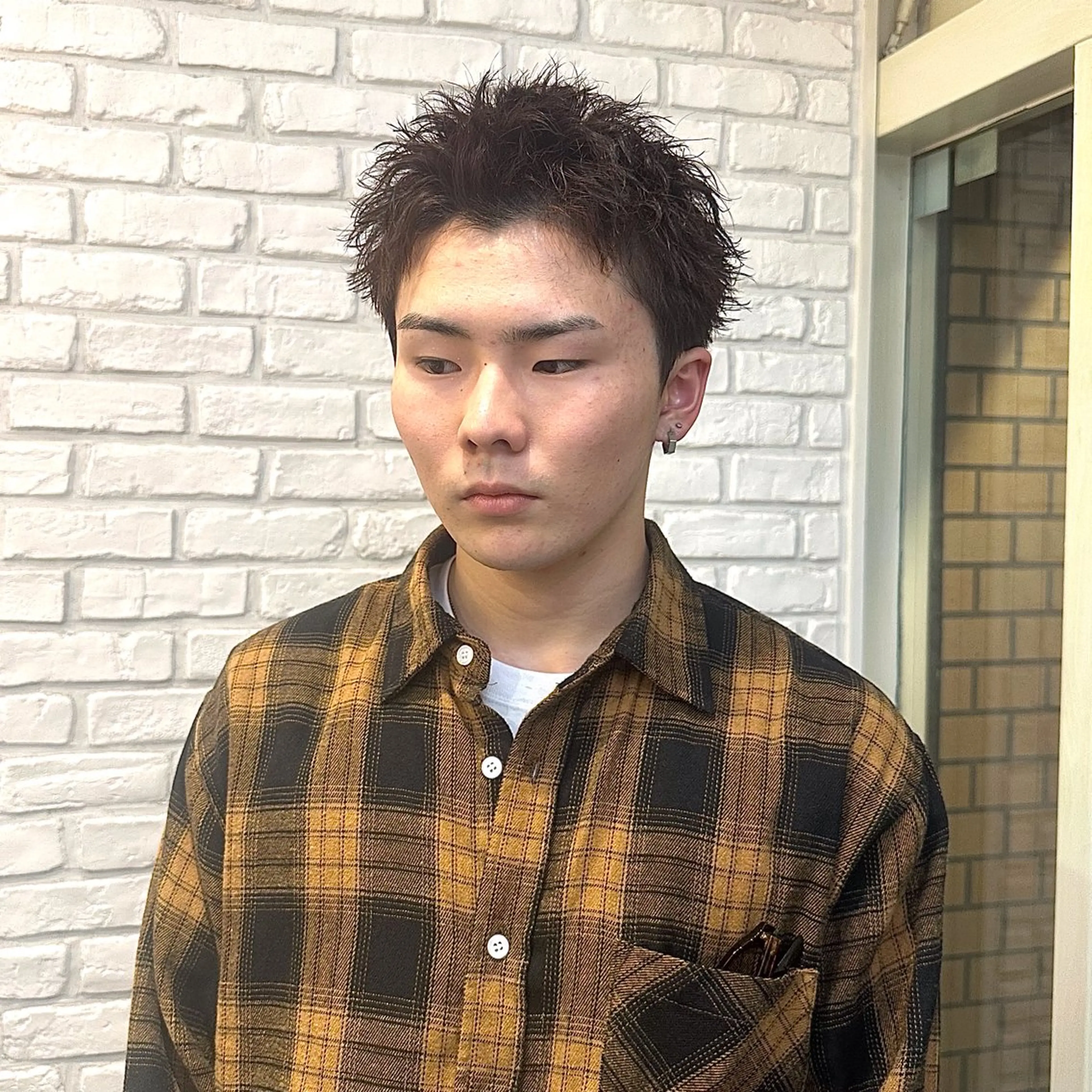 【スパイキーショート限定】メンズスパイキーショート＋メンズパーマの写真