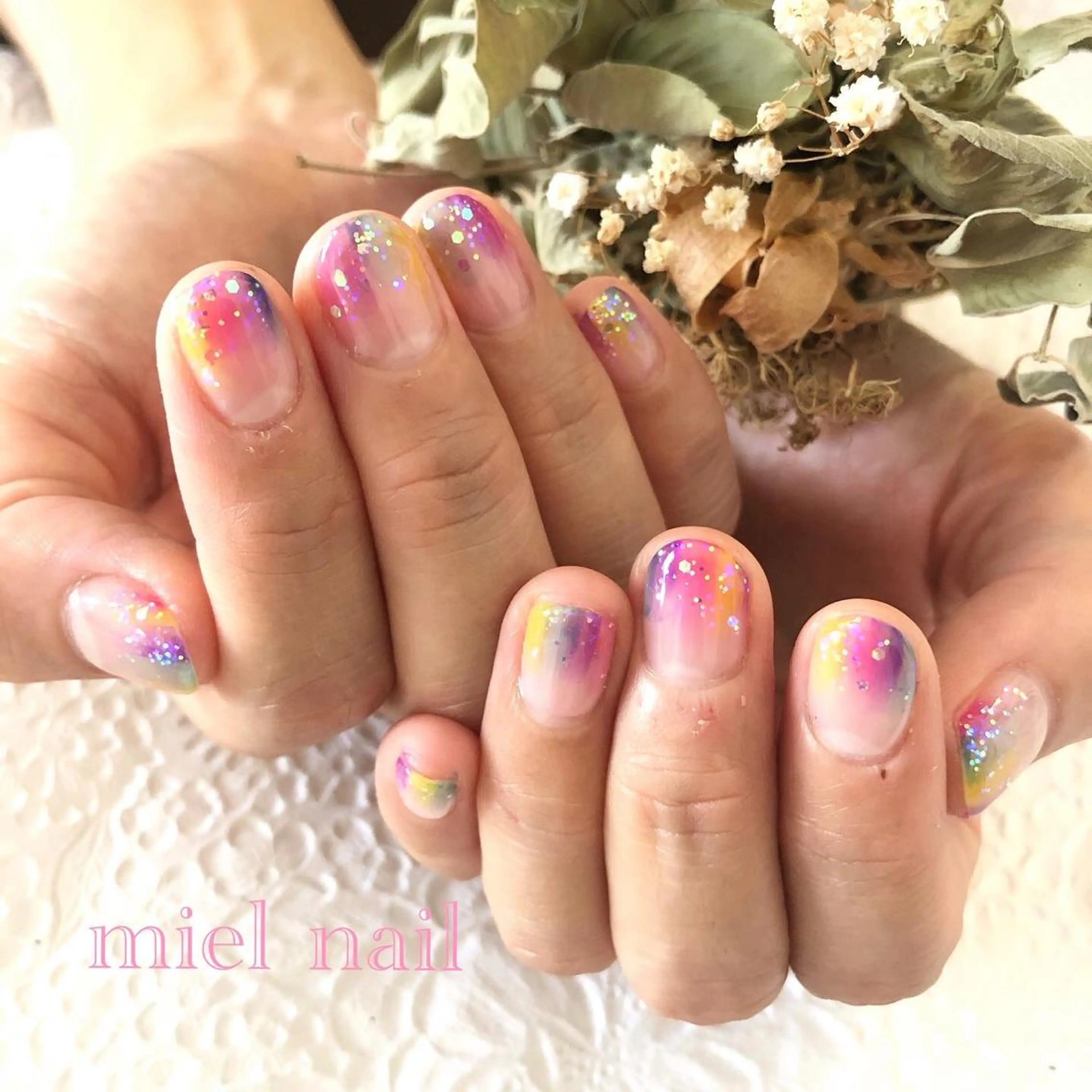 ネイル ハンドネイル miel nailのネイルデザイン