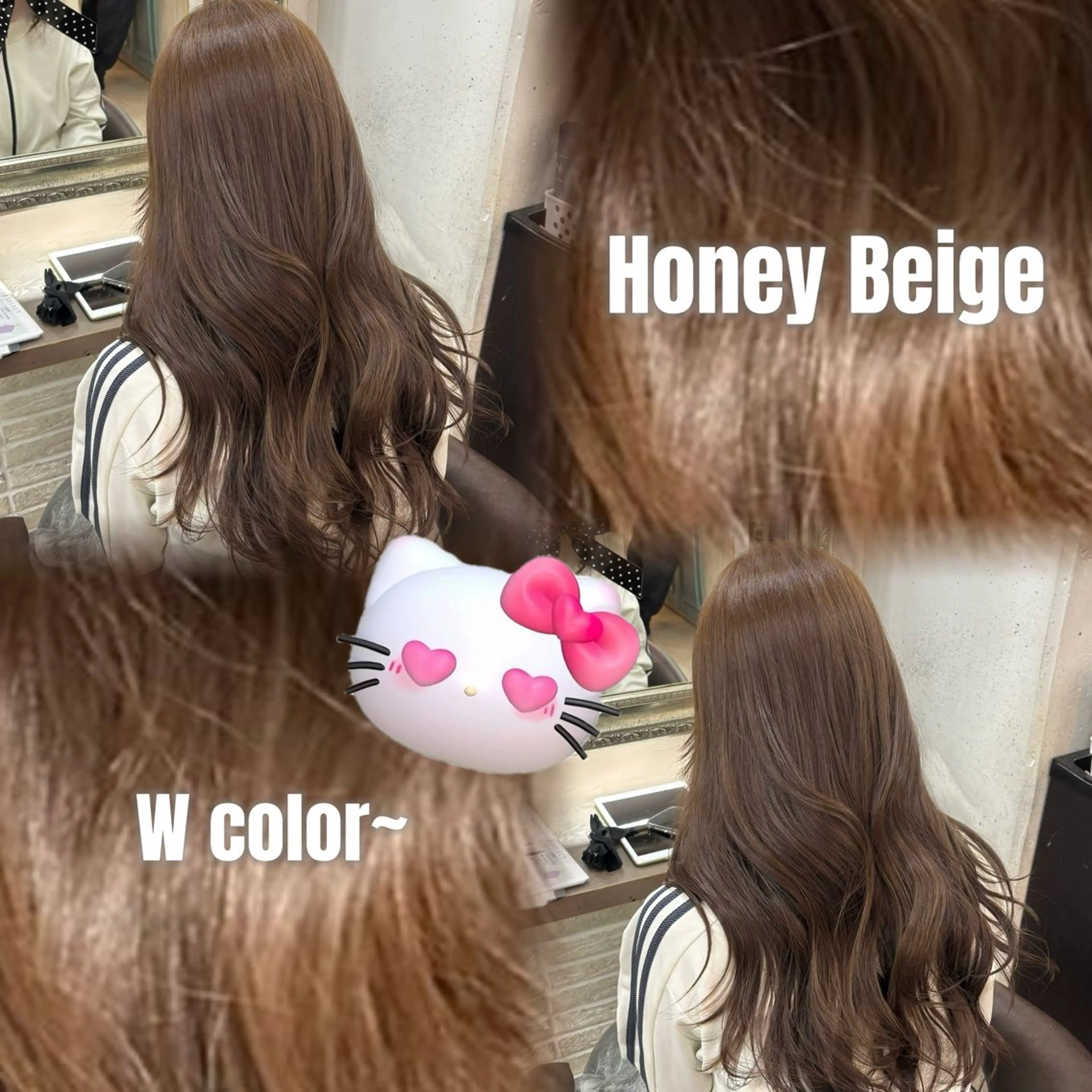 ロング カラー ヘアカラー レイヤー/顔周り/ 韓国ヘア🤍フウカのヘアスタイル