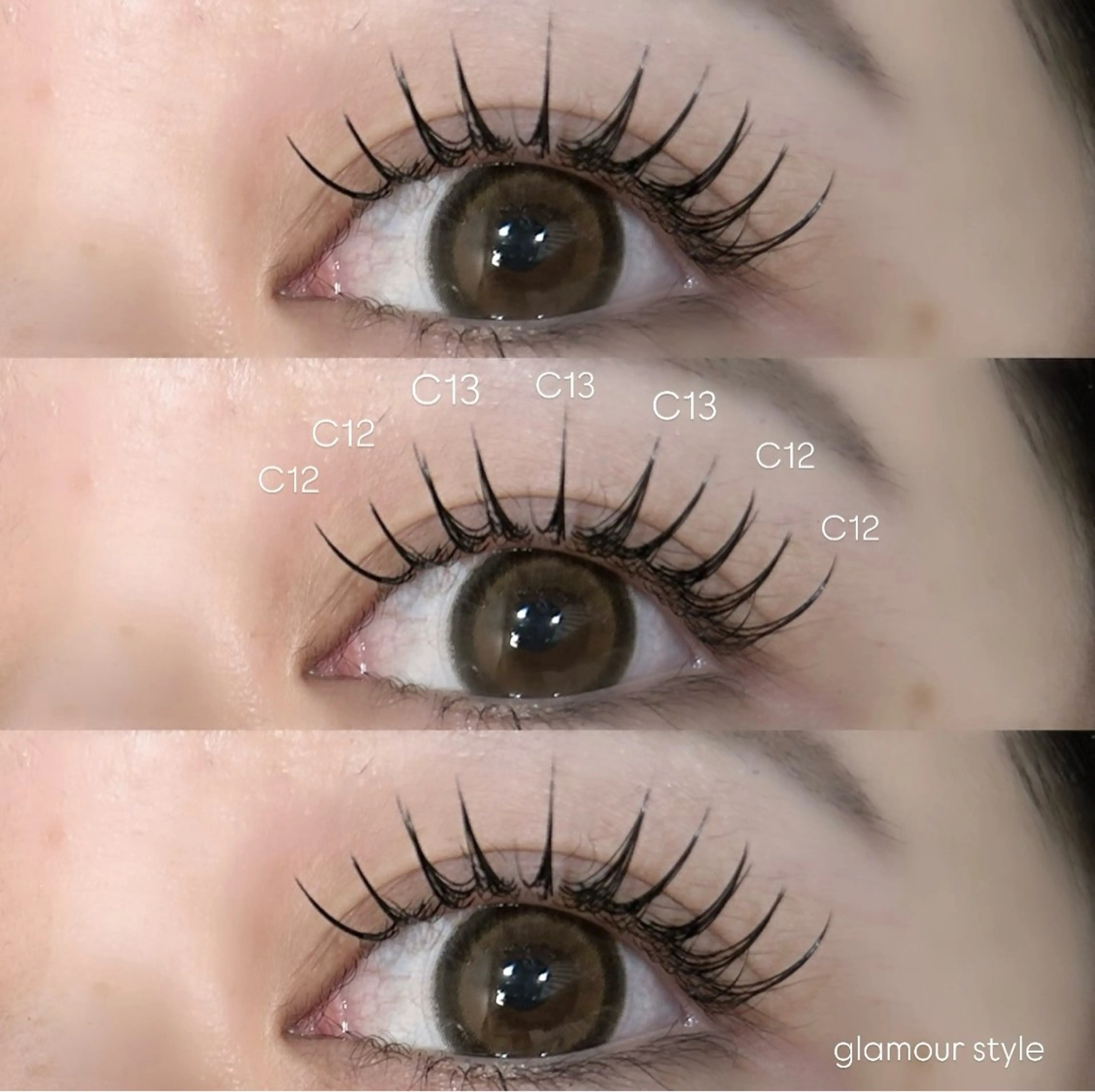 マツエク・マツパ Cカール マツエク 🩷ྀི中村 ほのか🧸🌷のマツエク・マツパデザイン