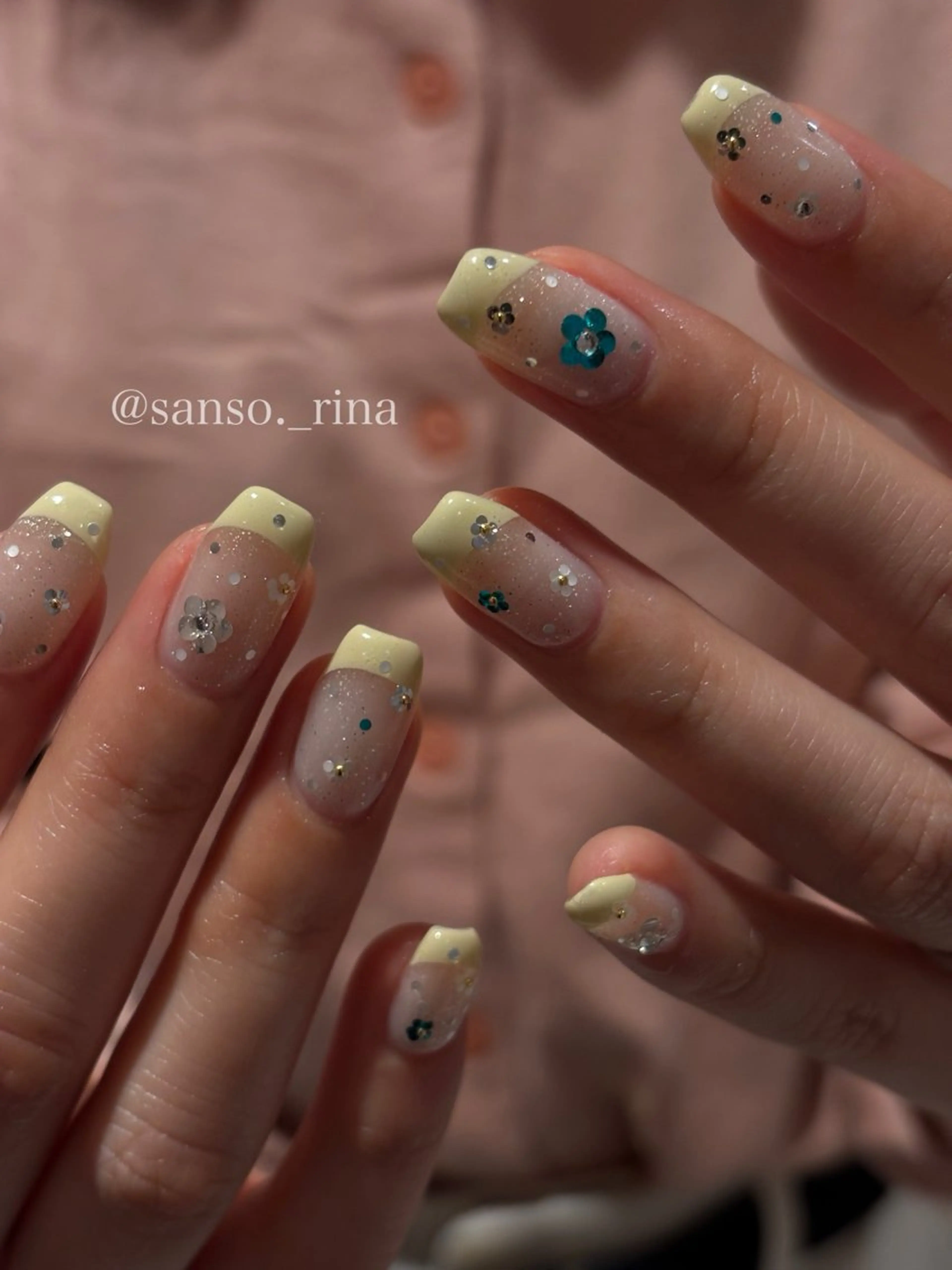 ネイル ハンドネイル フットネイル nuu 栄所属・早川 里奈のネイルデザイン