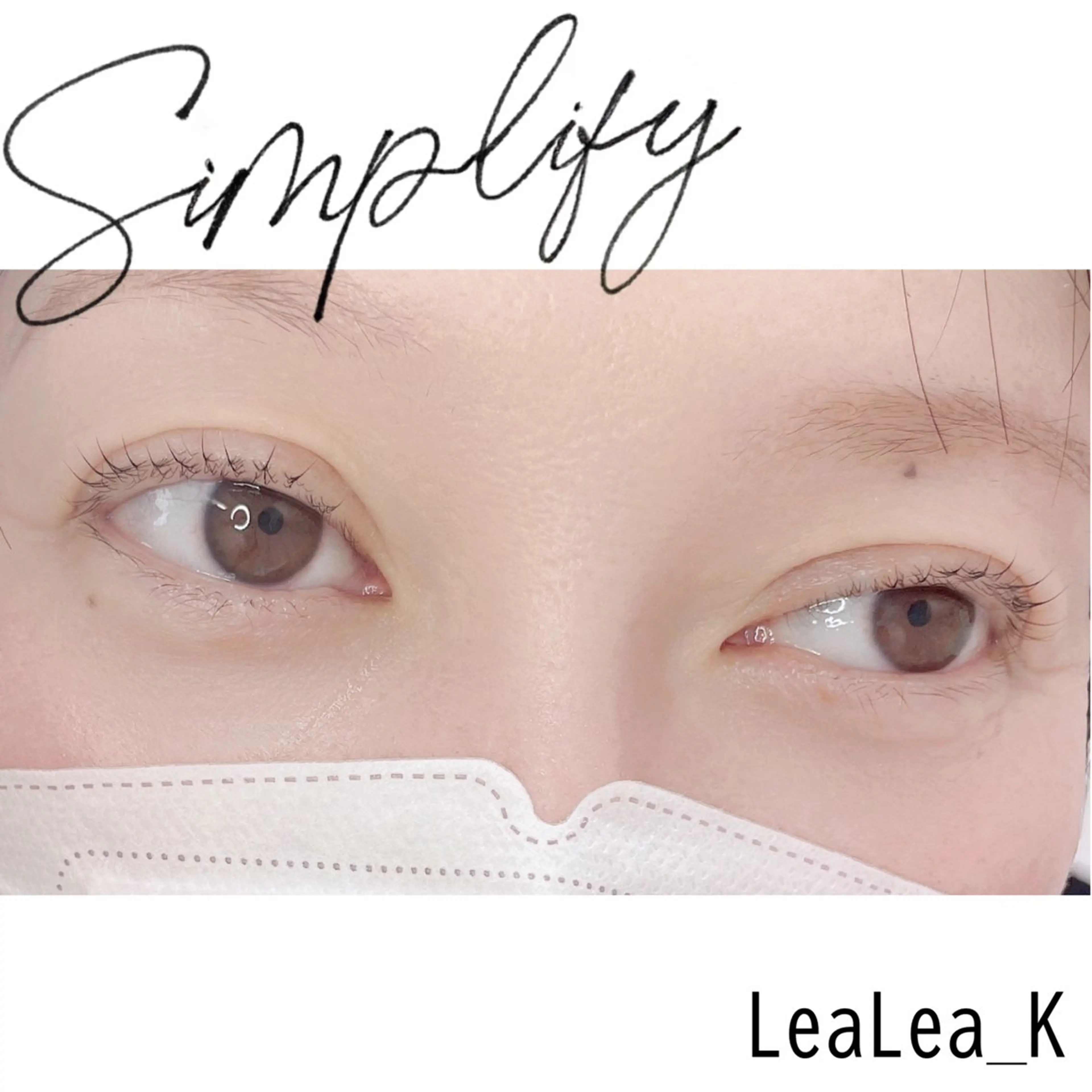 マツエク・マツパ マツパ LeaLea_K MIZUKIのマツエク・マツパデザイン