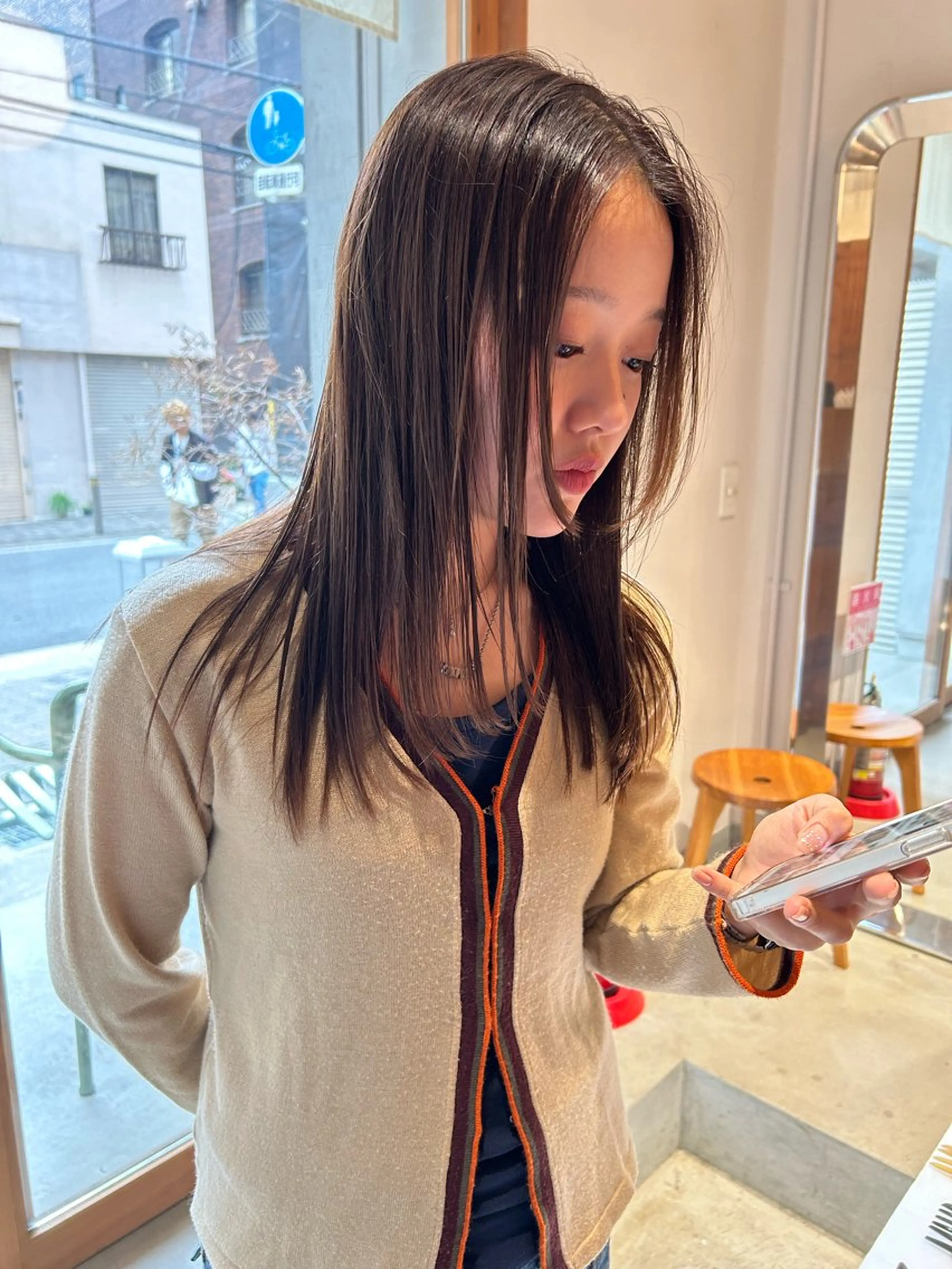 ロング カラー ヘアカラー land所属・透明感カラー/レイヤ ー🌙Honokaのヘアスタイル