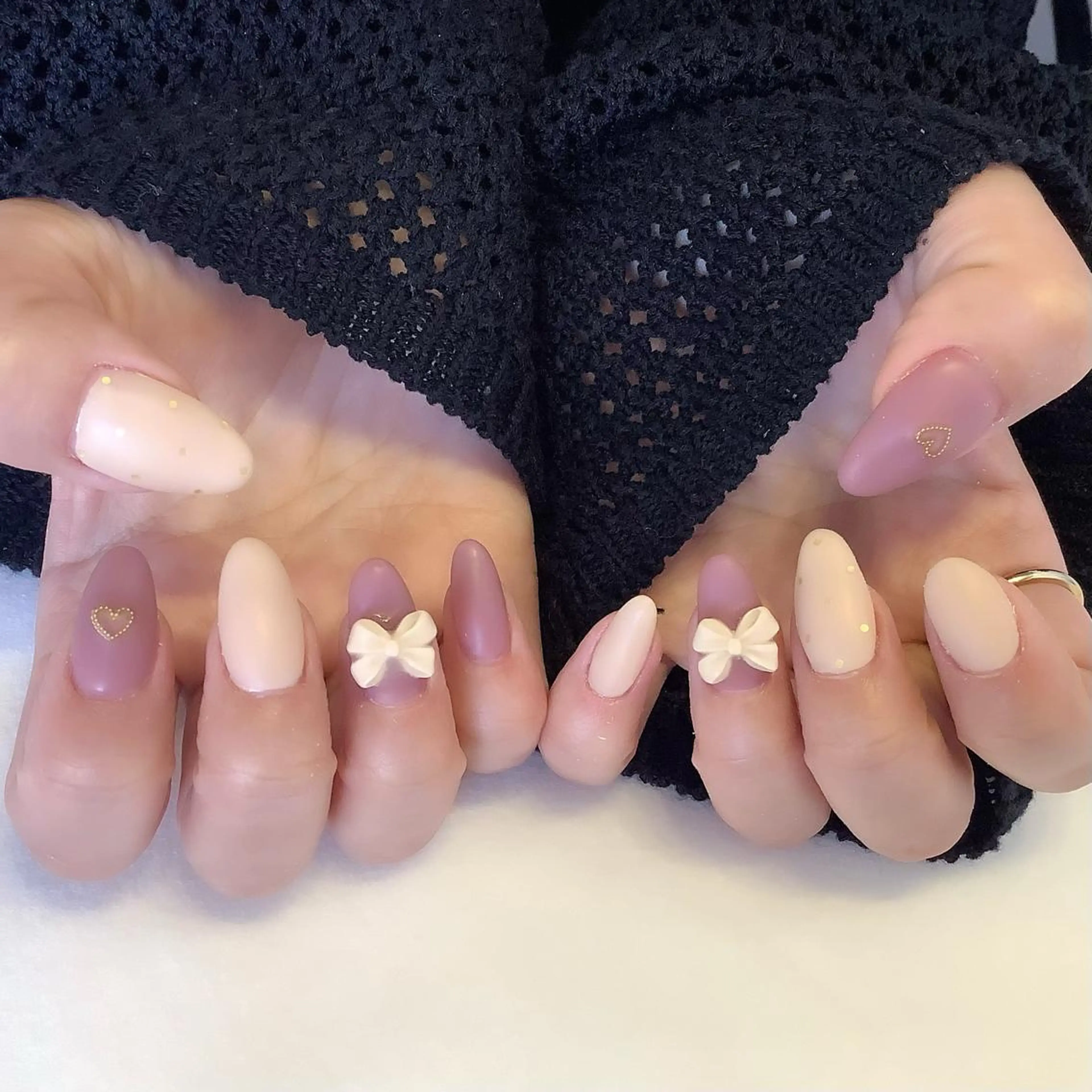 ネイル ハンドネイル 💎🐰 saki. m 🐰💎のネイルデザイン