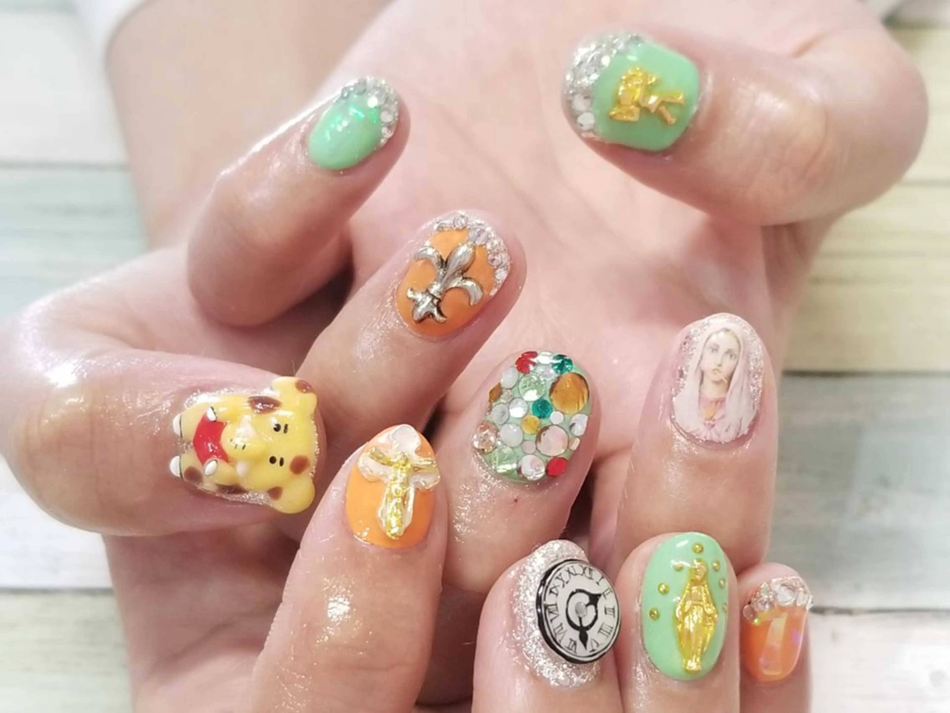 ネイル アートネイル おで@ oderi_nailのネイルデザイン