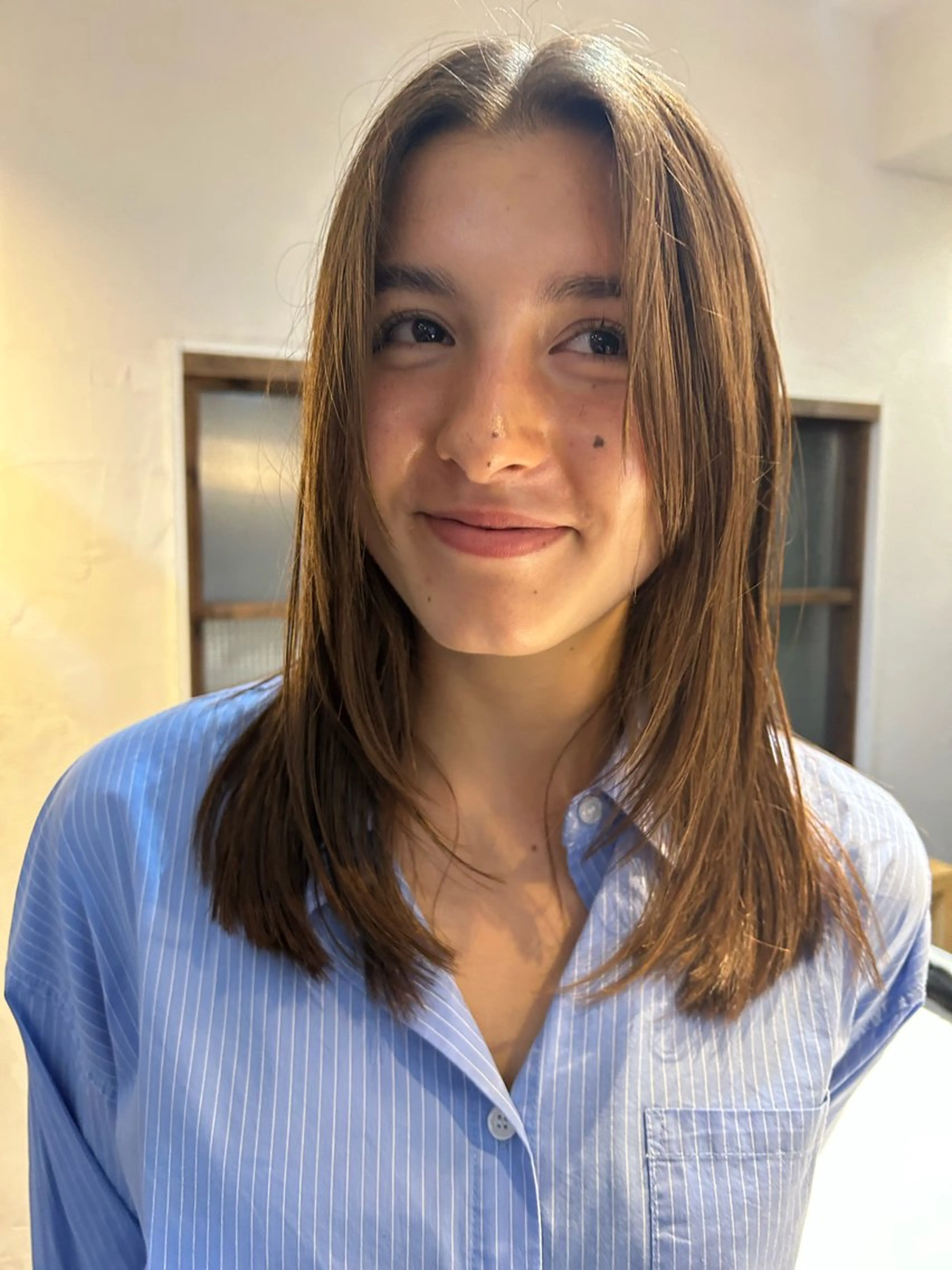 平日限定【2回目の方限定30%off】🌟カット＋ストレートパーマ🌟の写真