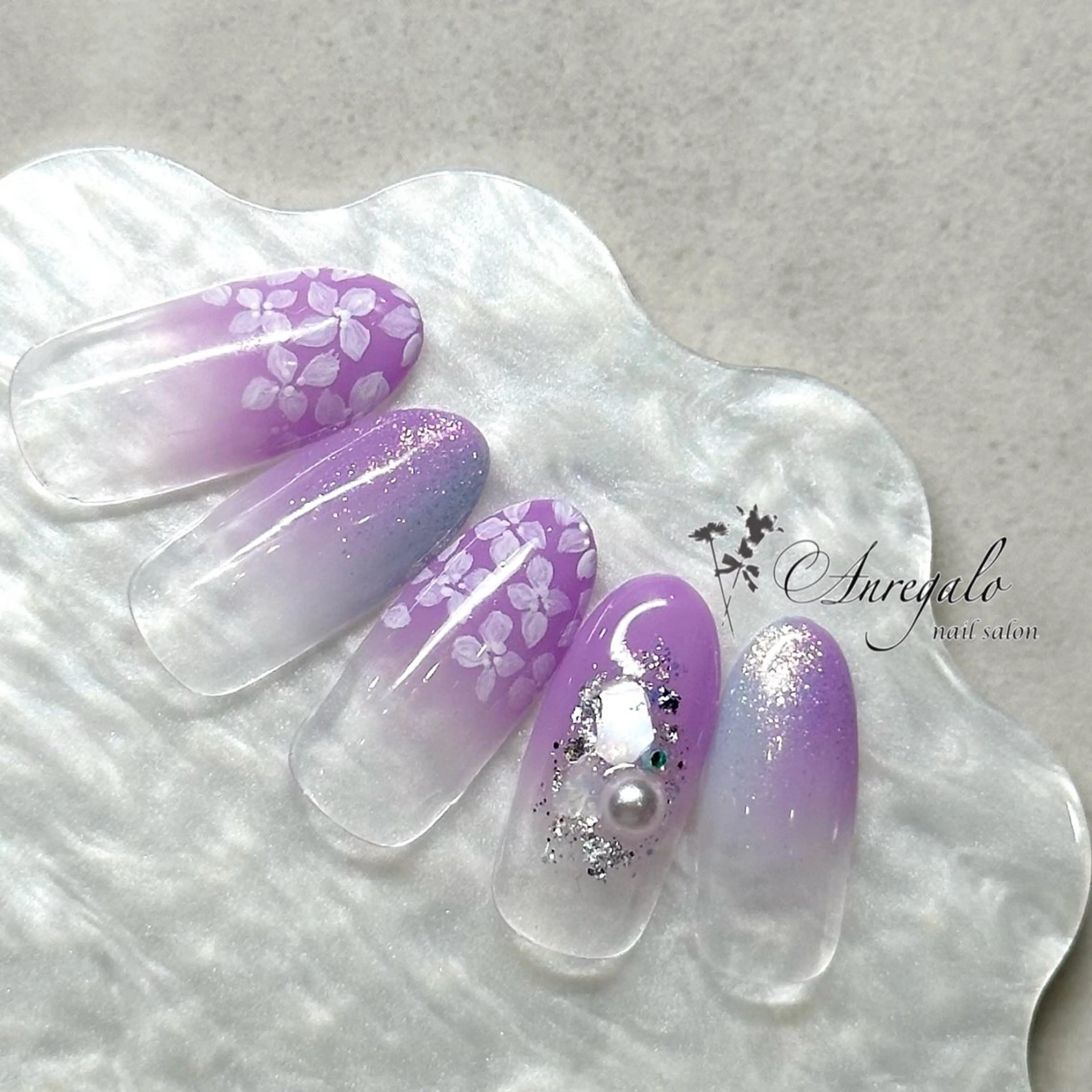 ネイル ジェルネイル ハードジェル パラジェル nail salon Anregalo《アンレガロ》所属・橋本 麻未のネイルデザイン
