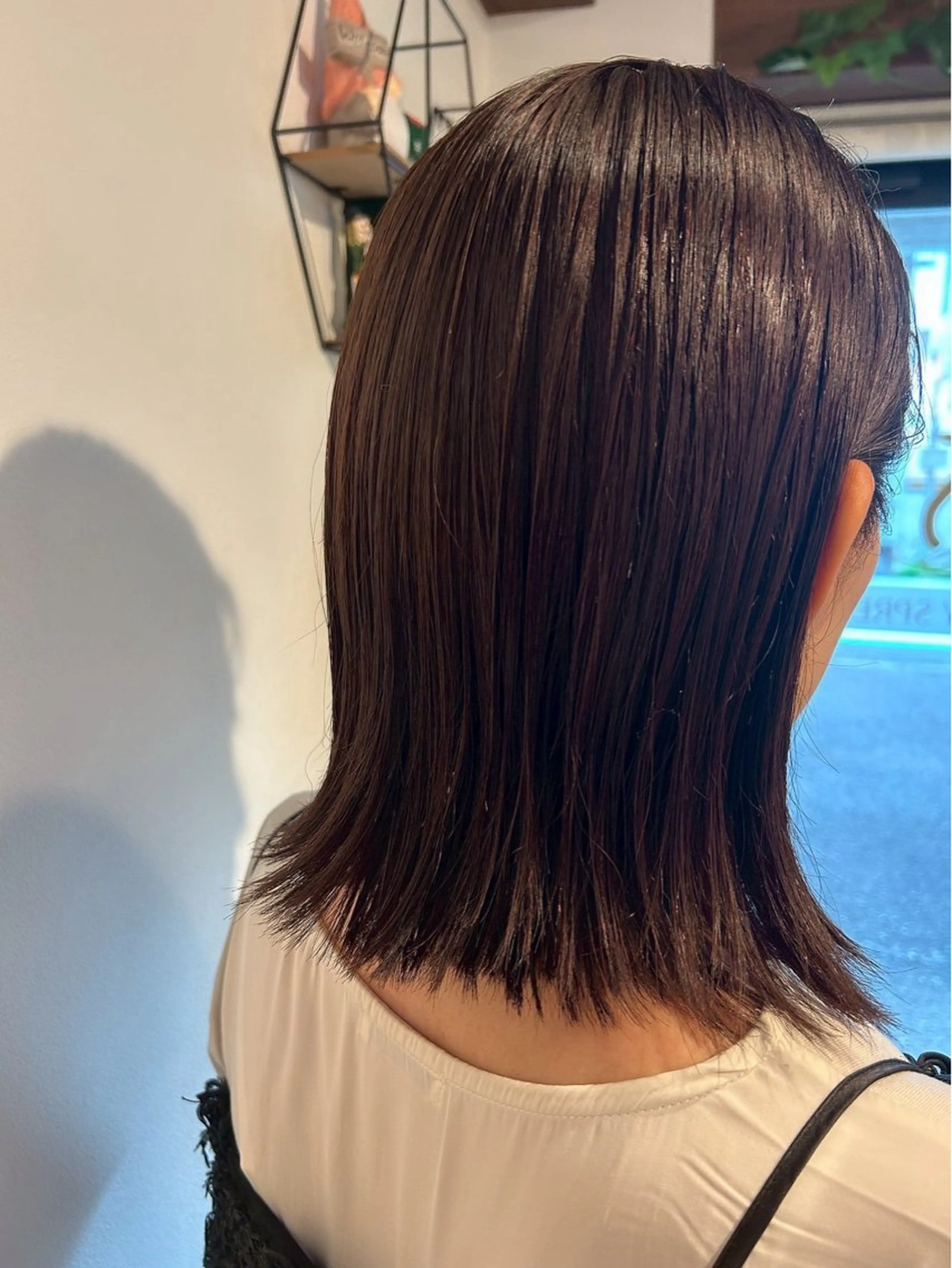 高発色ワンカラー（ブリーチなし）+シャンプー&ブローの写真