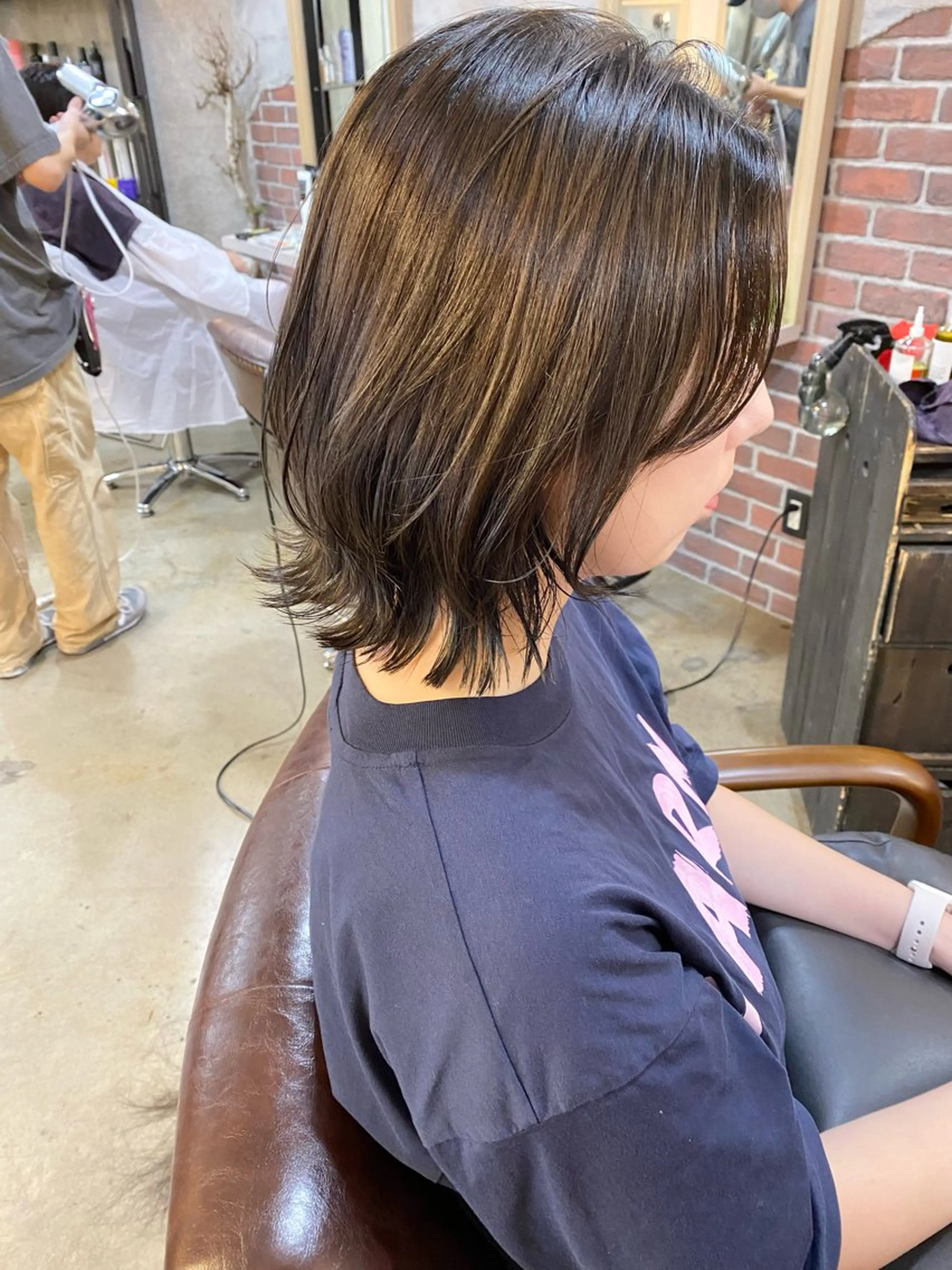 ミディアム カラー レイヤーカット tocolaso 柏所属・レイヤーカット/ 根本瑠実のヘアスタイル