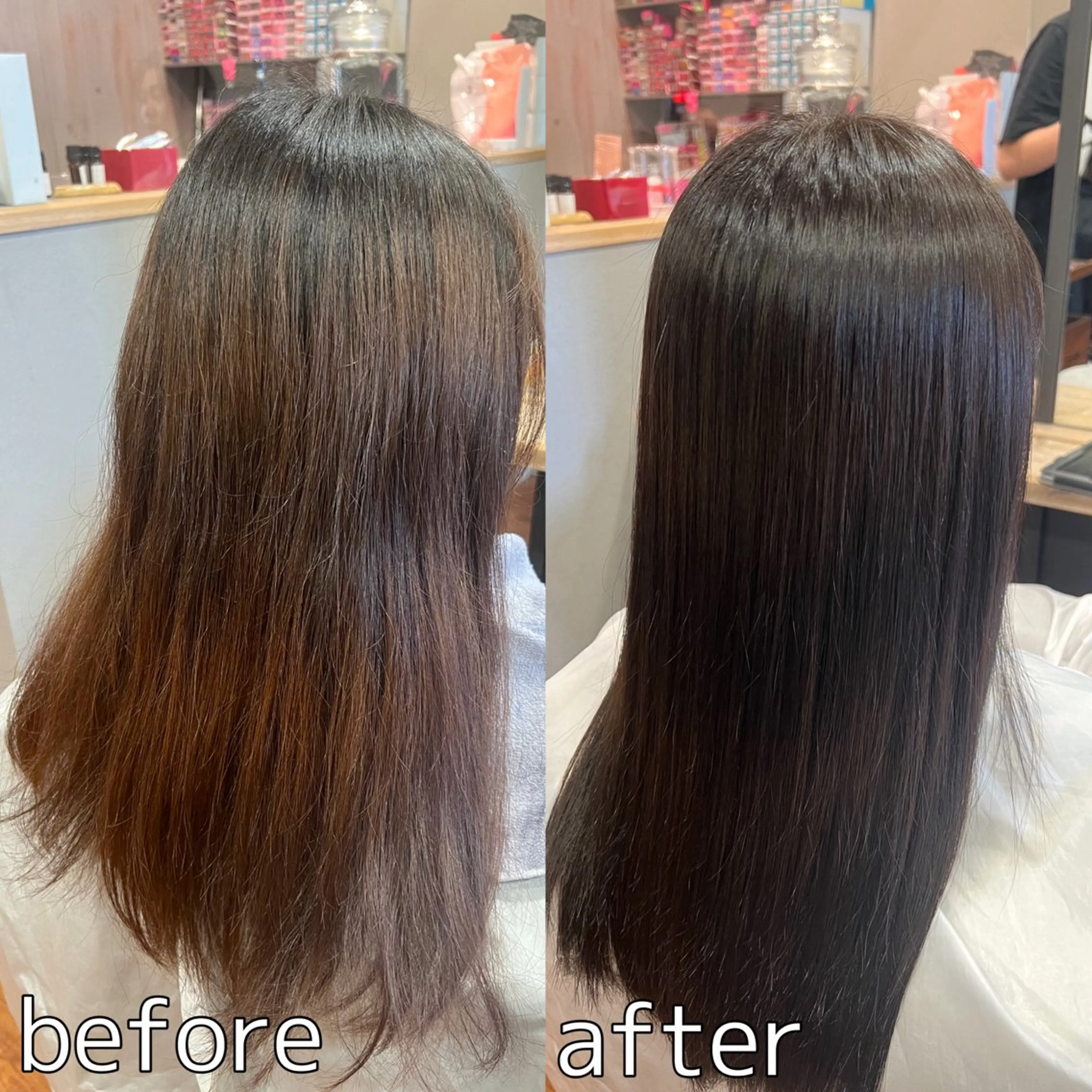 ロング 筒井 璃音のヘアスタイル