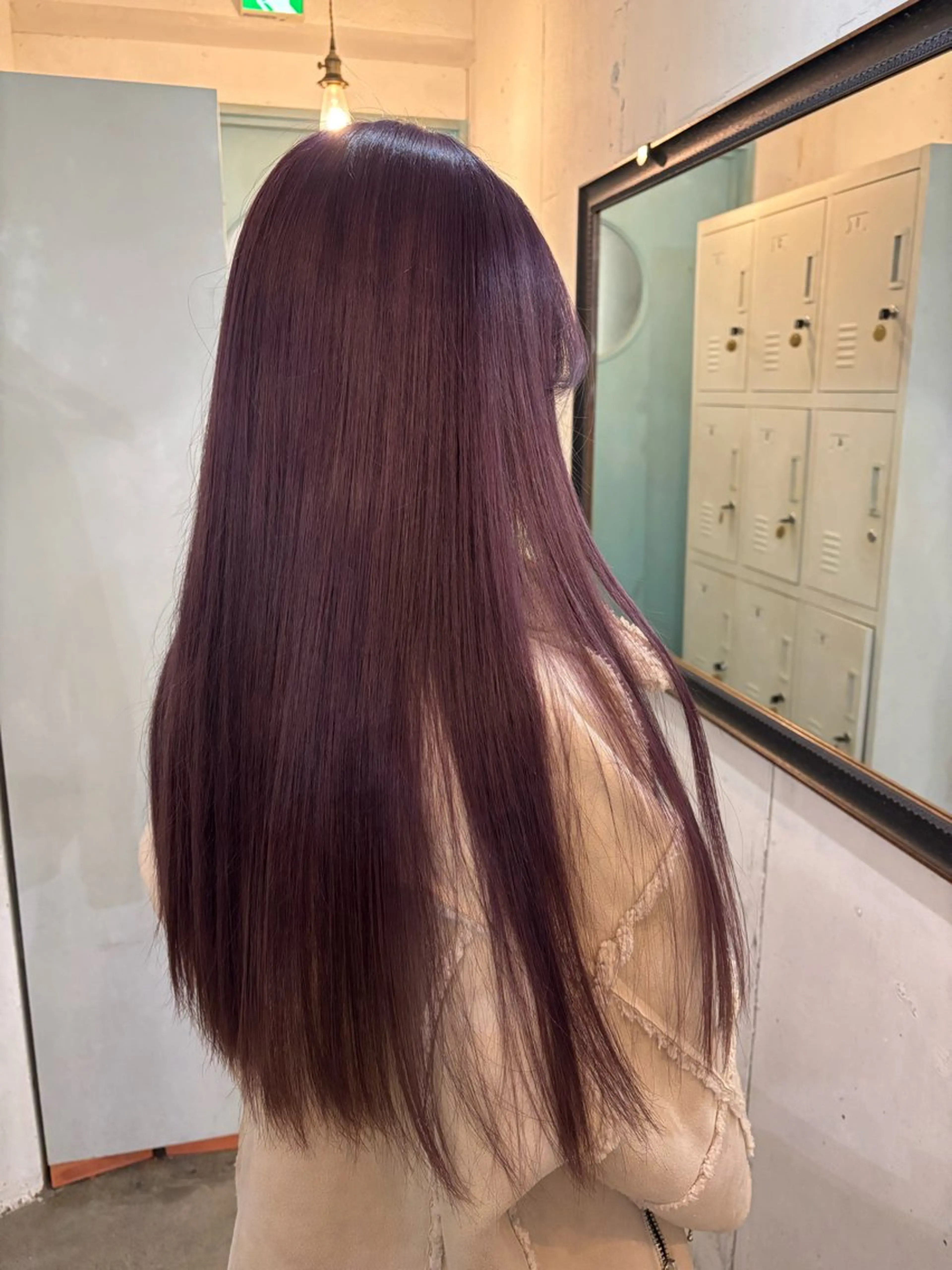 ロング 縮毛矯正 トリートメント AWESOME所属・うる艶ストレート/ 縮毛矯正 Manaのヘアスタイル