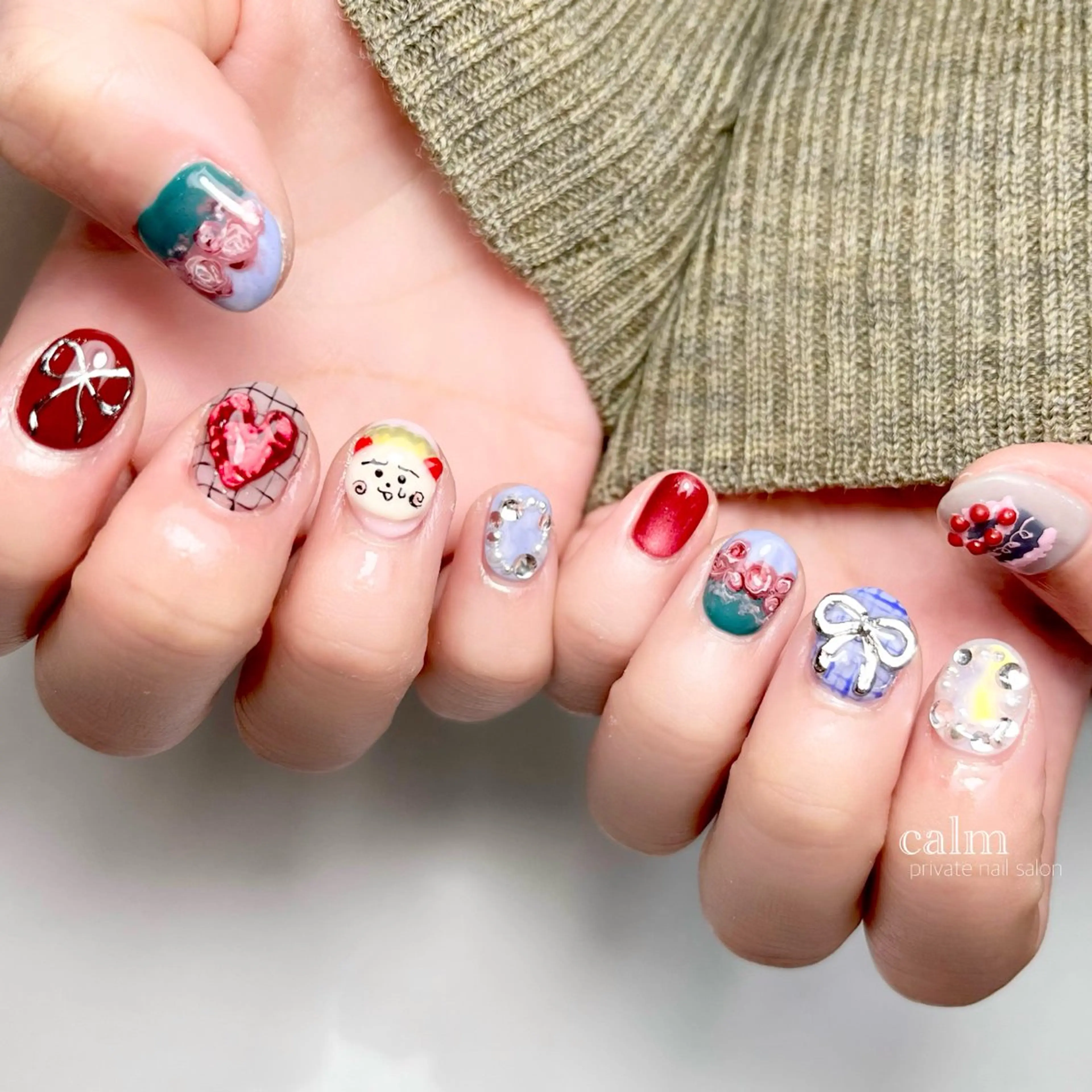 ネイル ハンドネイル calm 〔ｶｰﾑ〕のネイルデザイン