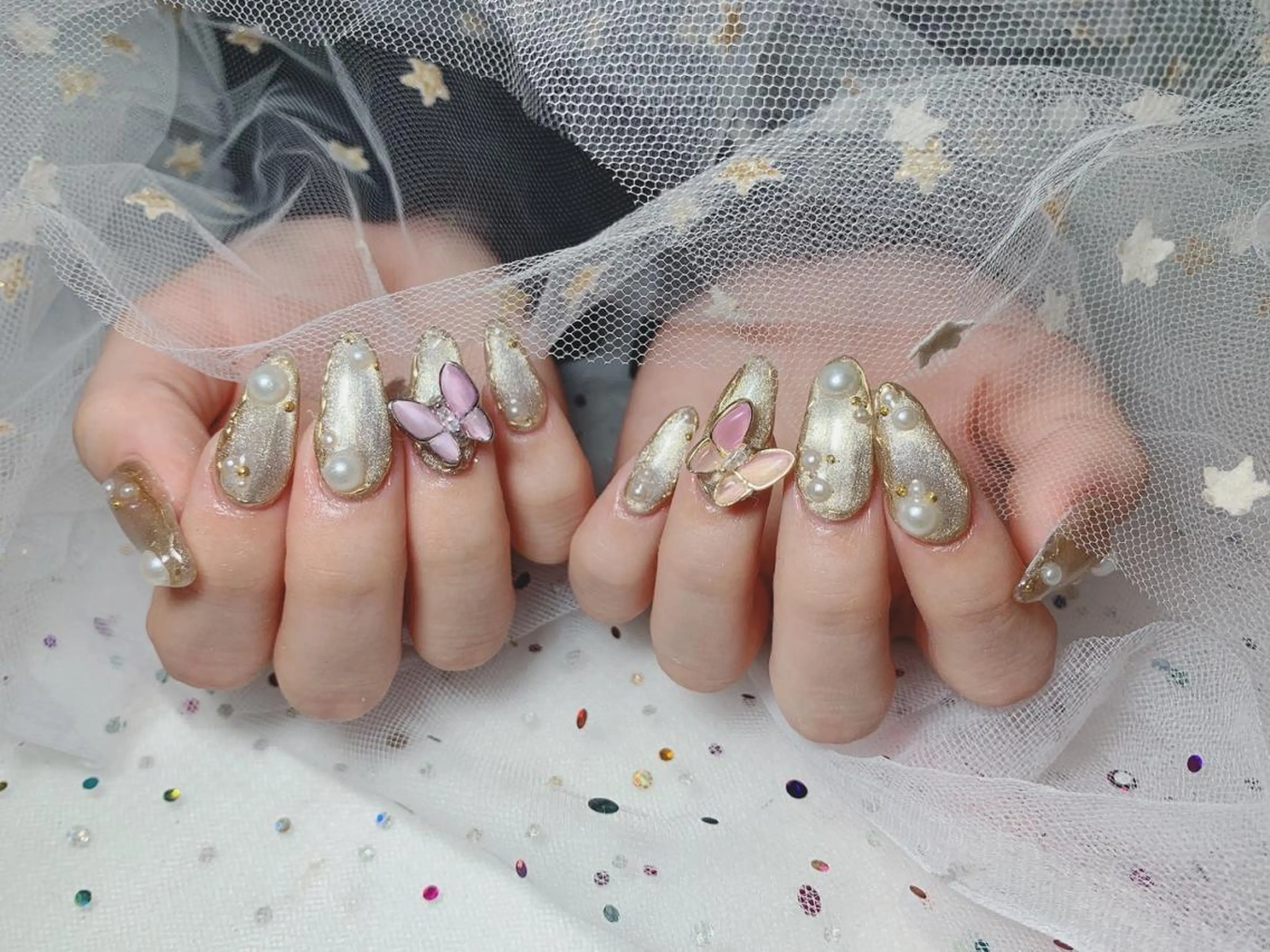 ネイル ハンドネイル ハンドケア 🌻ネイルサロン ブラン　cocoのネイルデザイン