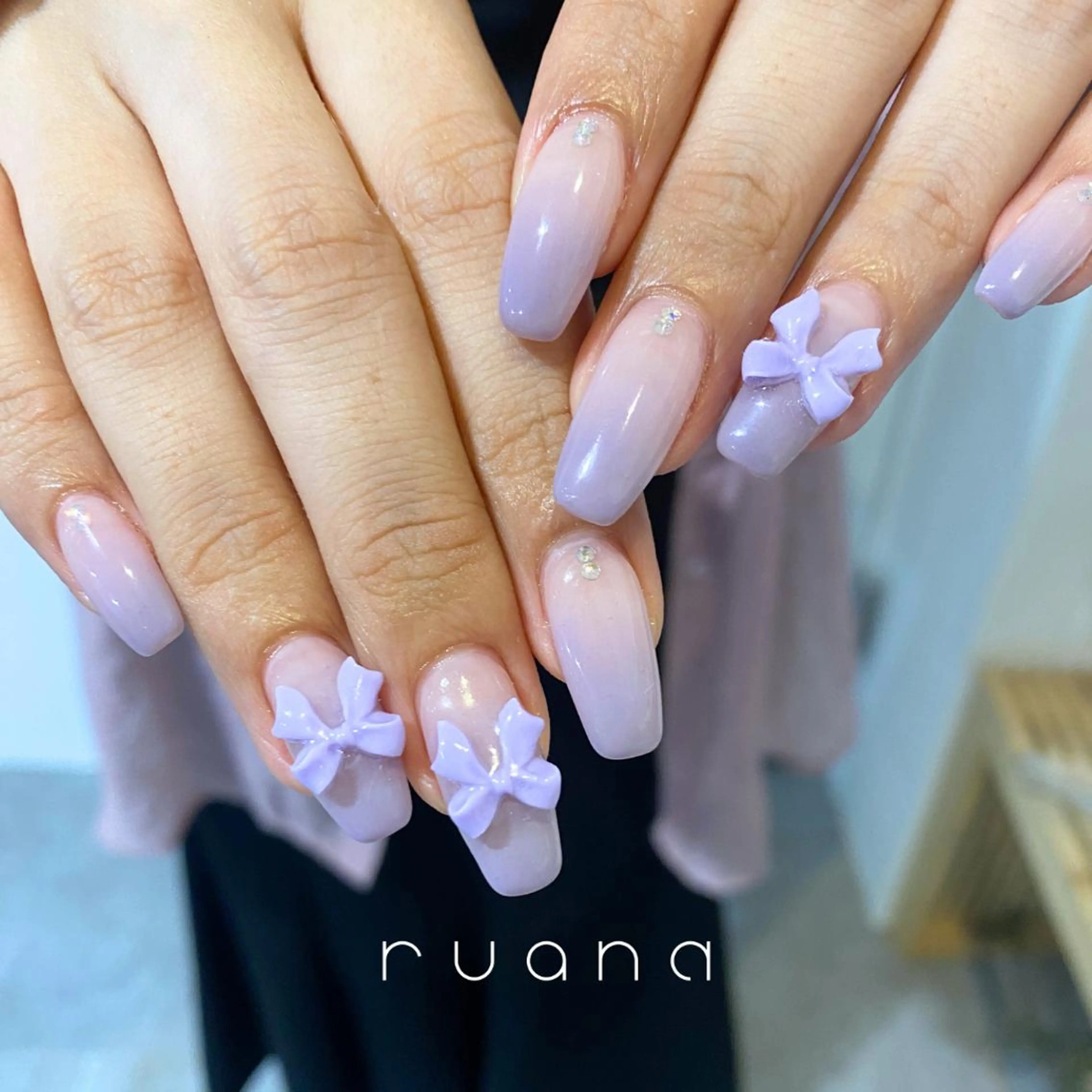 ネイル ニュアンスネイル🧡 rionaのネイルデザイン