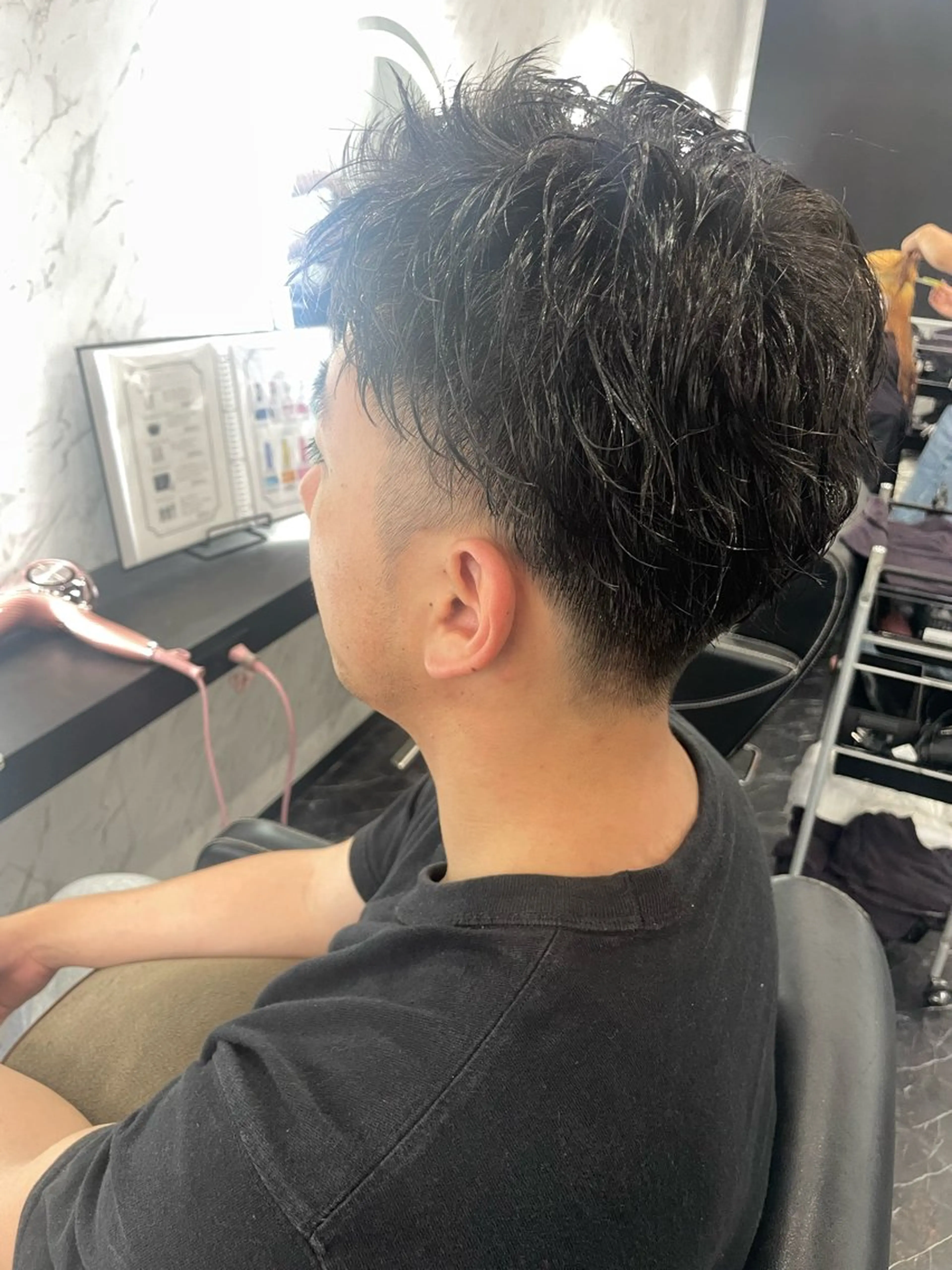 メンズ カット 五十嵐 満梨奈のヘアスタイル