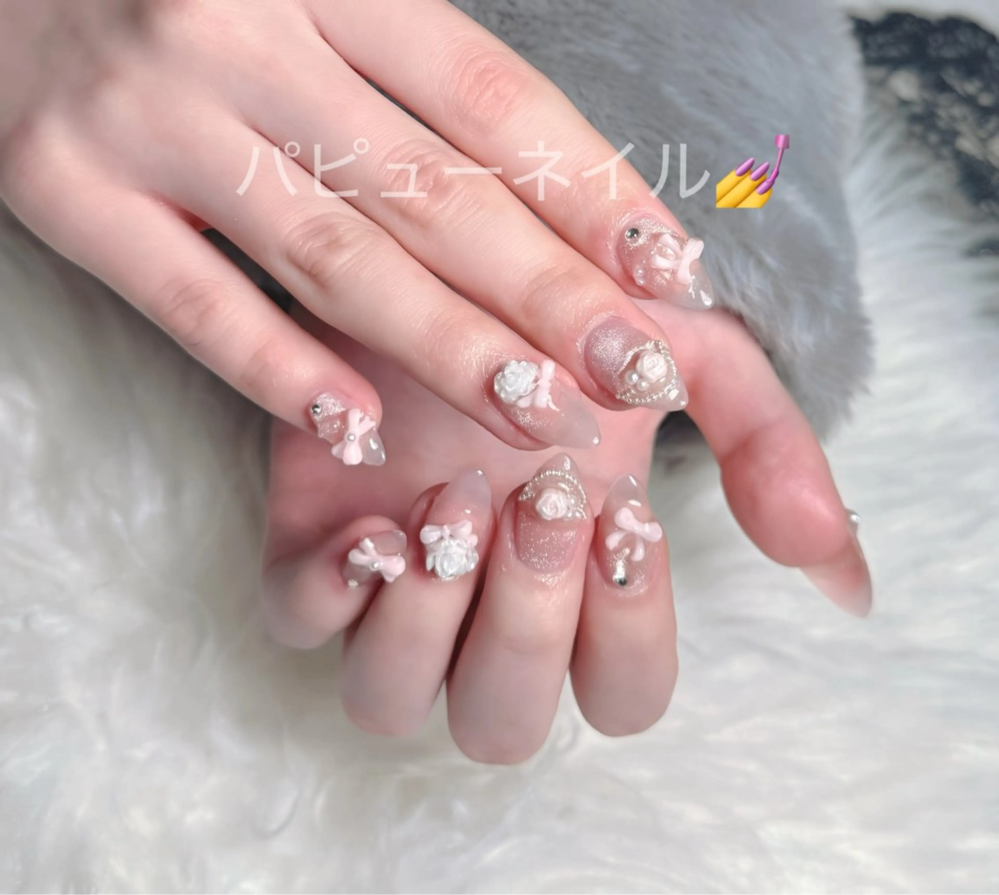 ネイル ハンドネイル バピュネイル -アンのネイルデザイン