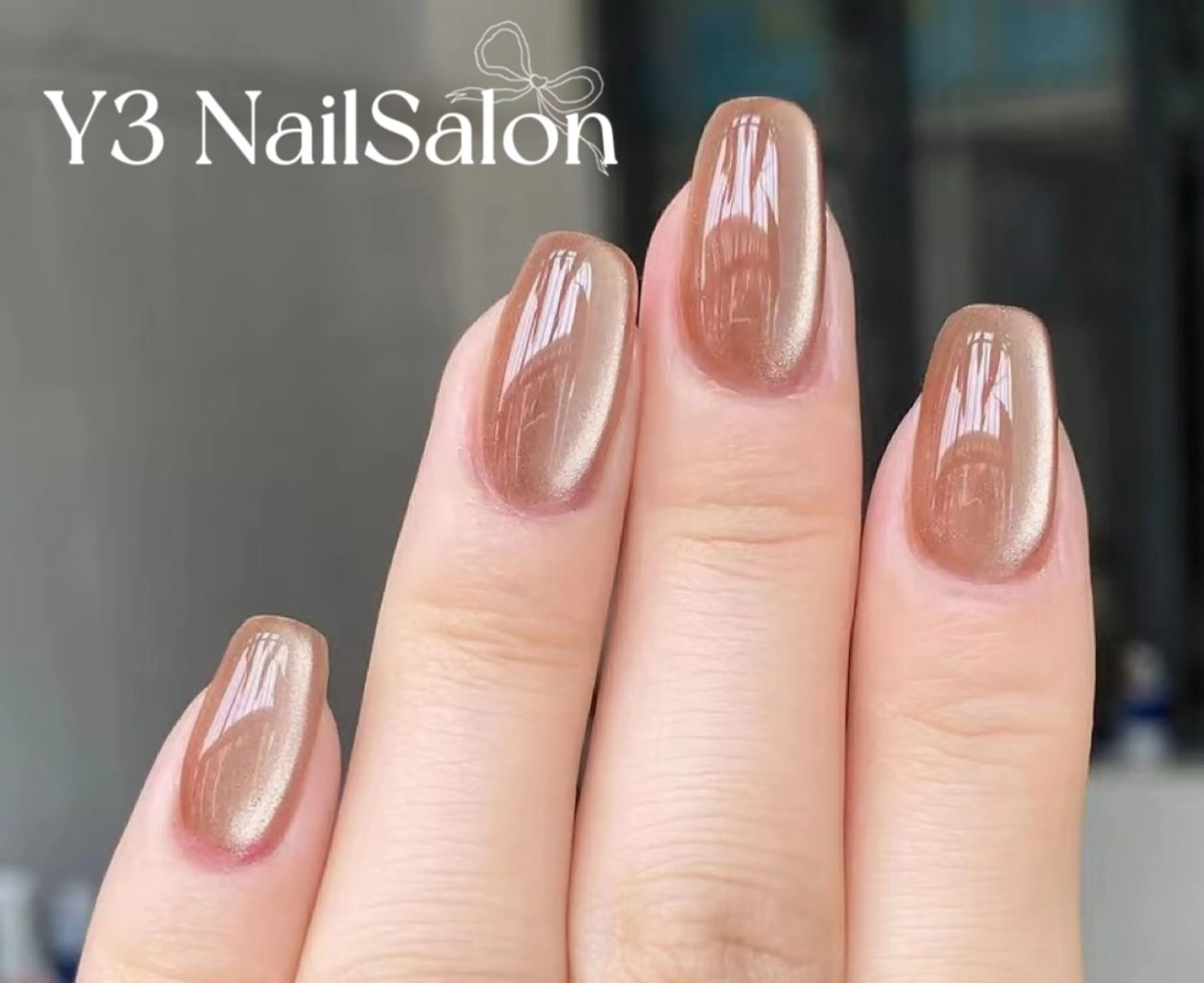 ネイル マグネットネイル マグネットワンカラー ワンカラーネイル Y3 Nail Salon所属・Y3 NailSalonのネイルデザイン