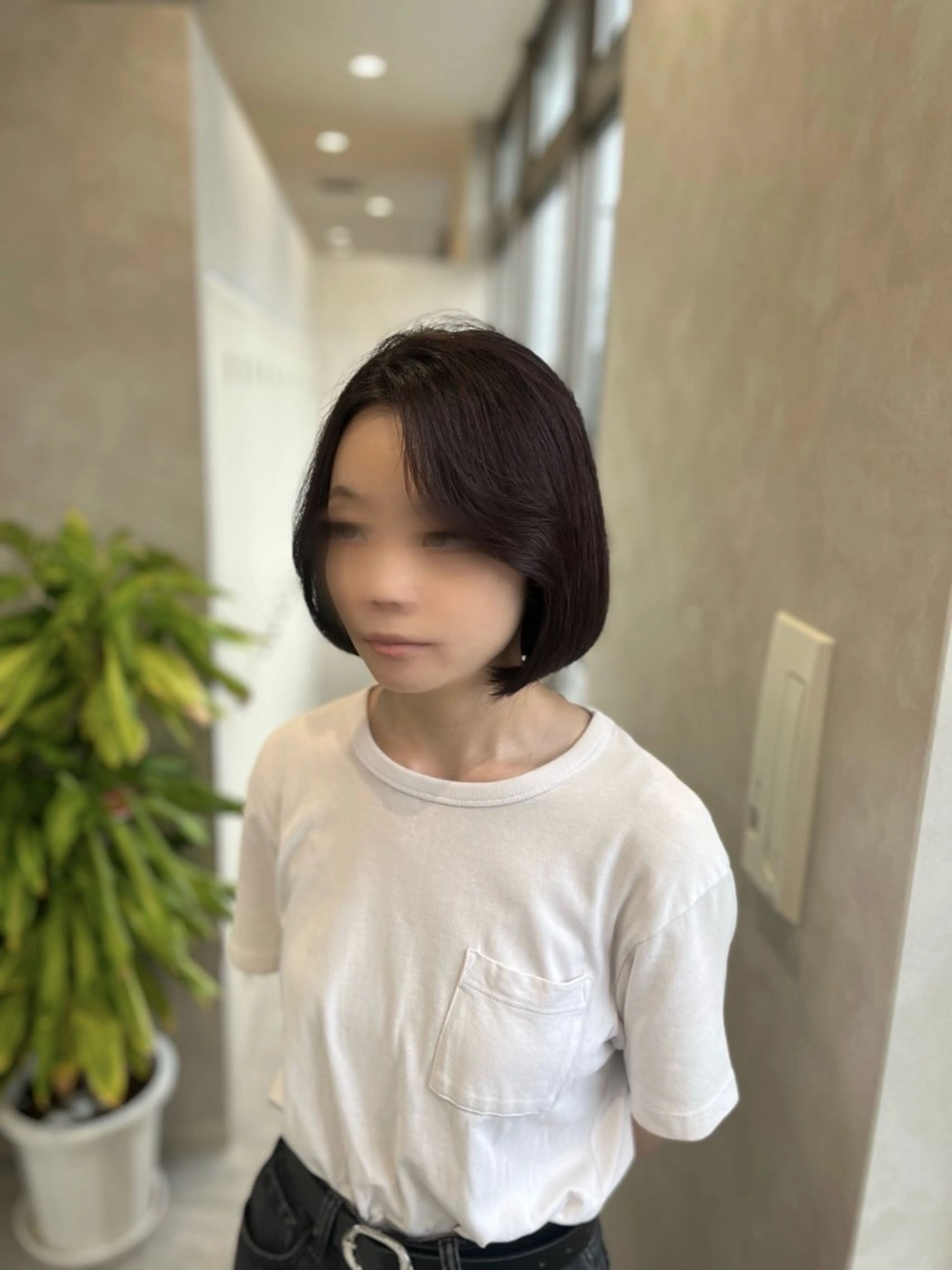 ショート ボブ くびれヘア Eleanor枚方店 /梅木雄治のヘアスタイル