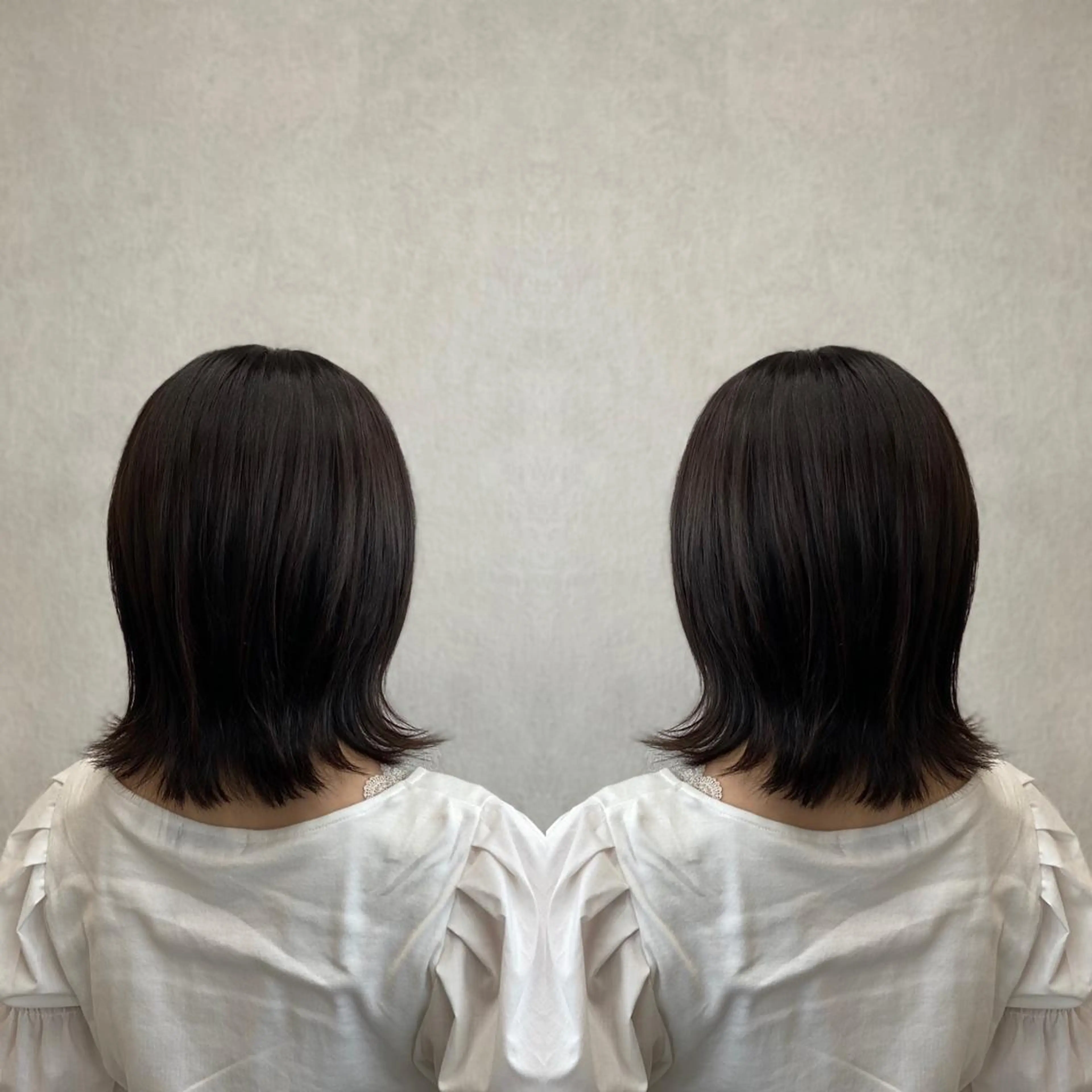 ミディアム カット トリートメント tocca 💜石田愛結💜のヘアスタイル