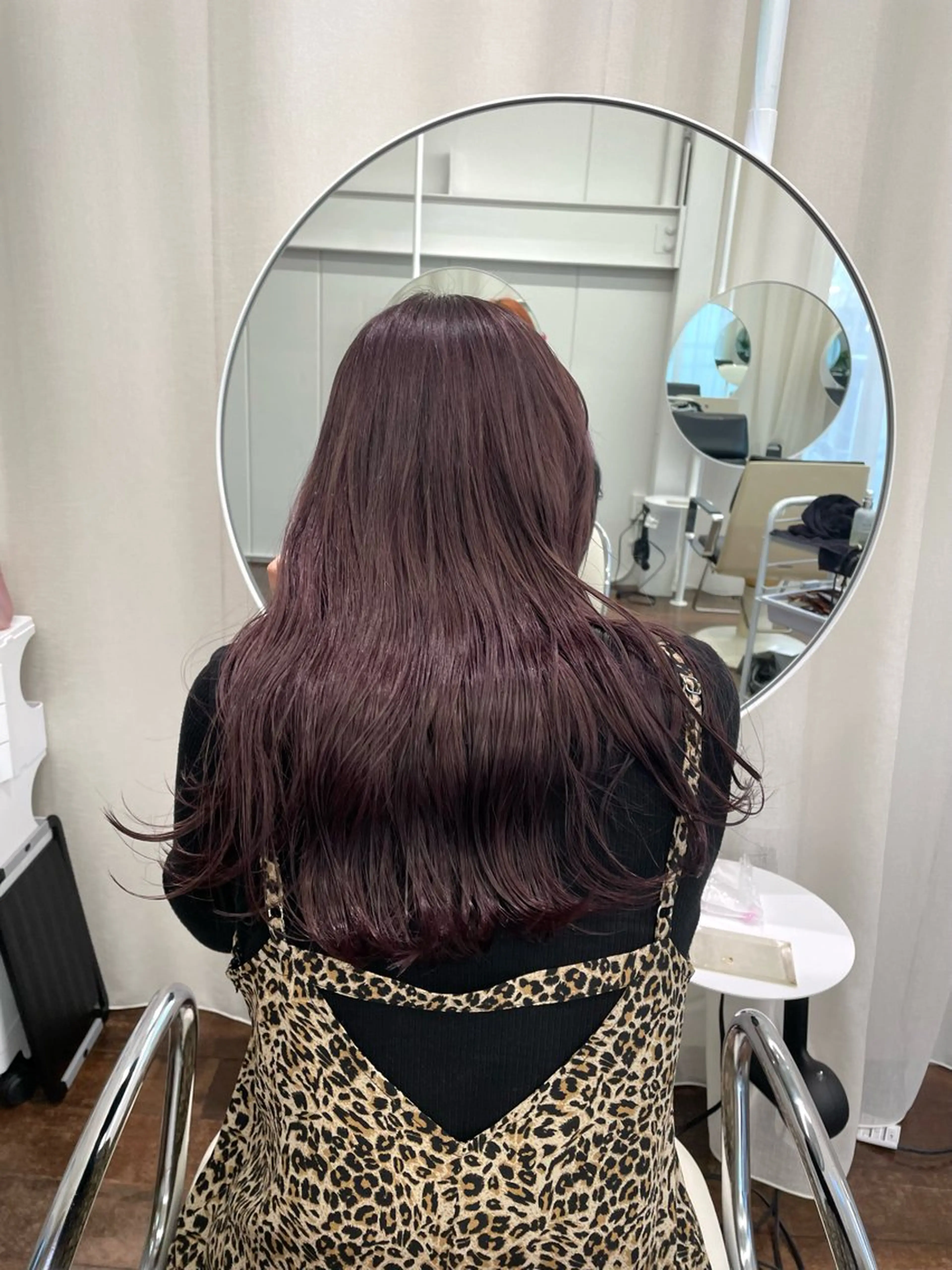 ロング カラー ブリーチ ブラウンカラー ダブルカラー ブリーチなしカラー カット ヘアカラー トリートメント レイヤーカット🎀 kanaのヘアスタイル