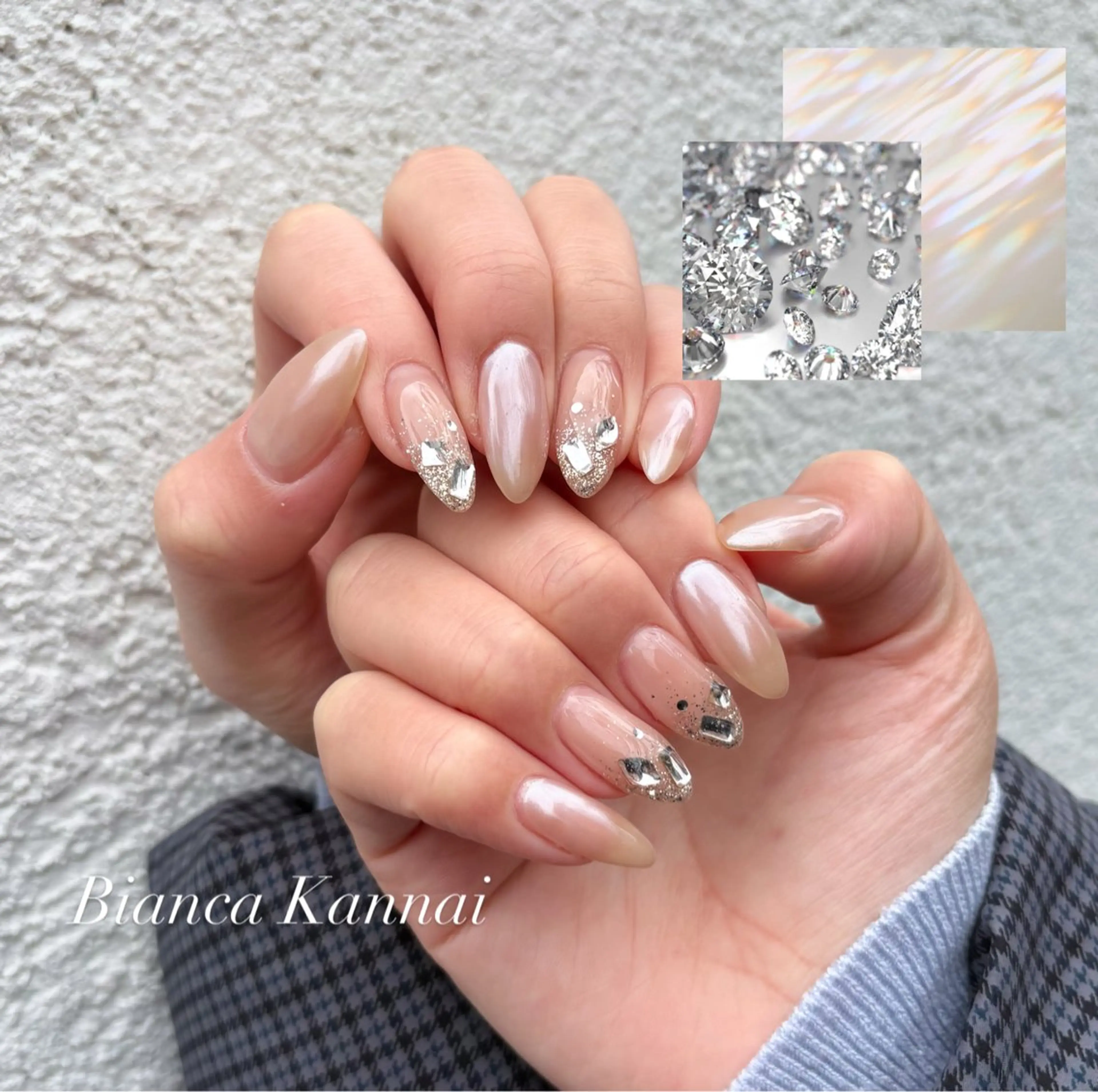 ネイル Bianca関内 USUI🐢のネイルデザイン