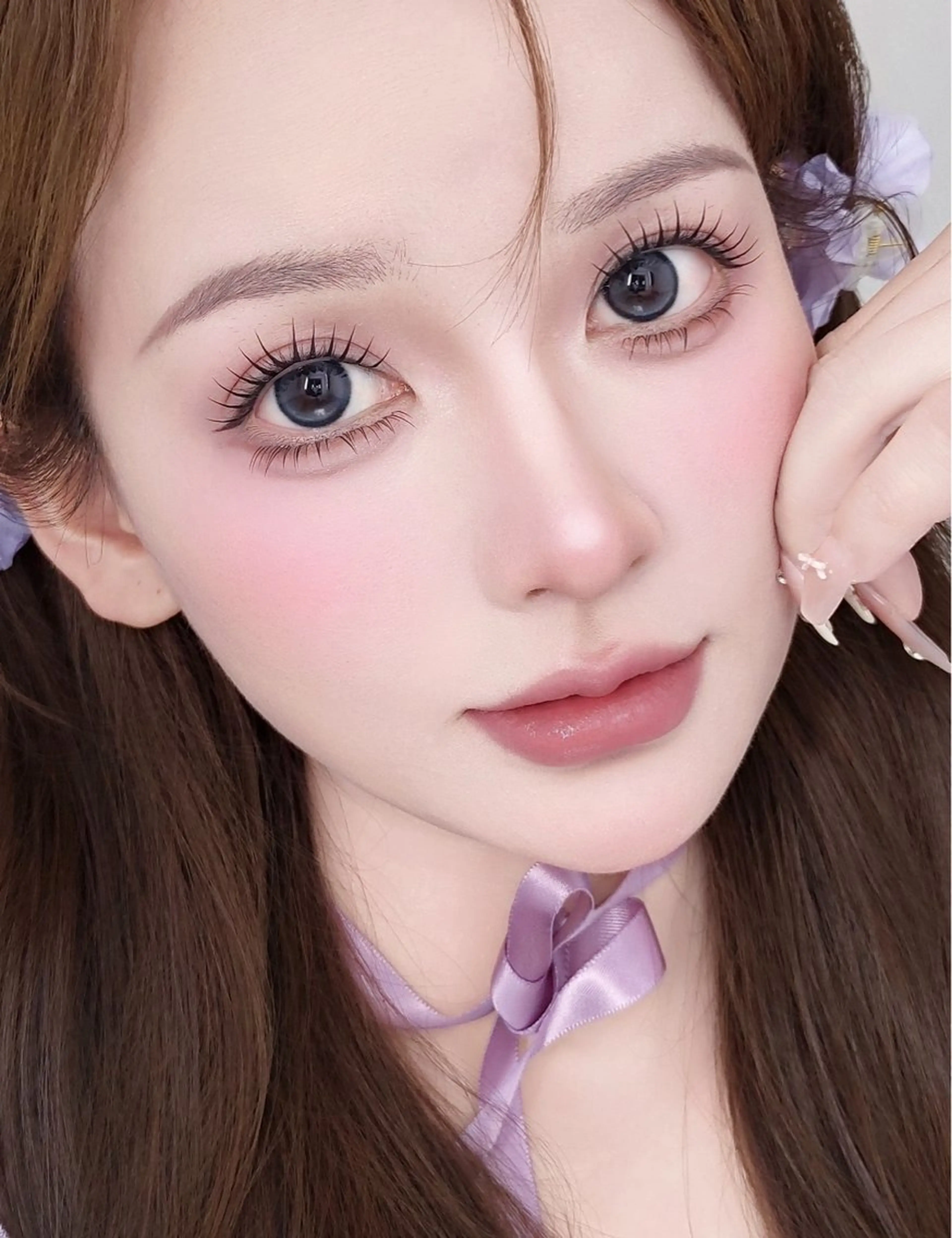 【韓ドル年越しアイ】パリジェンヌ+下まつげ20本✨ブラックティント➕550円(12月限定アイパック無料)の写真