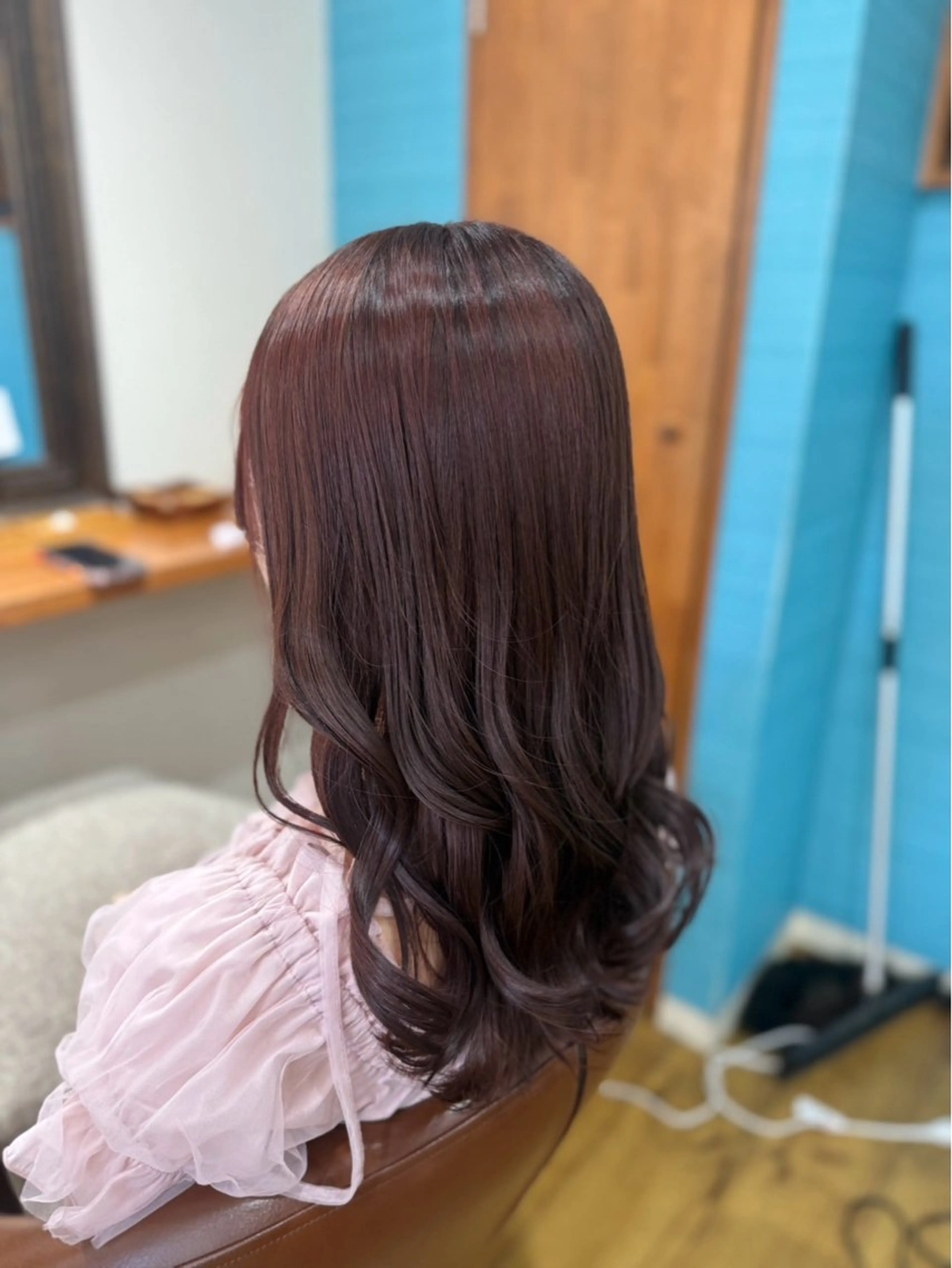 ロング カラー 髪質改善美容室Flat.千葉所属・トゥサリ/ 海外ヘア/レイヤーのヘアスタイル