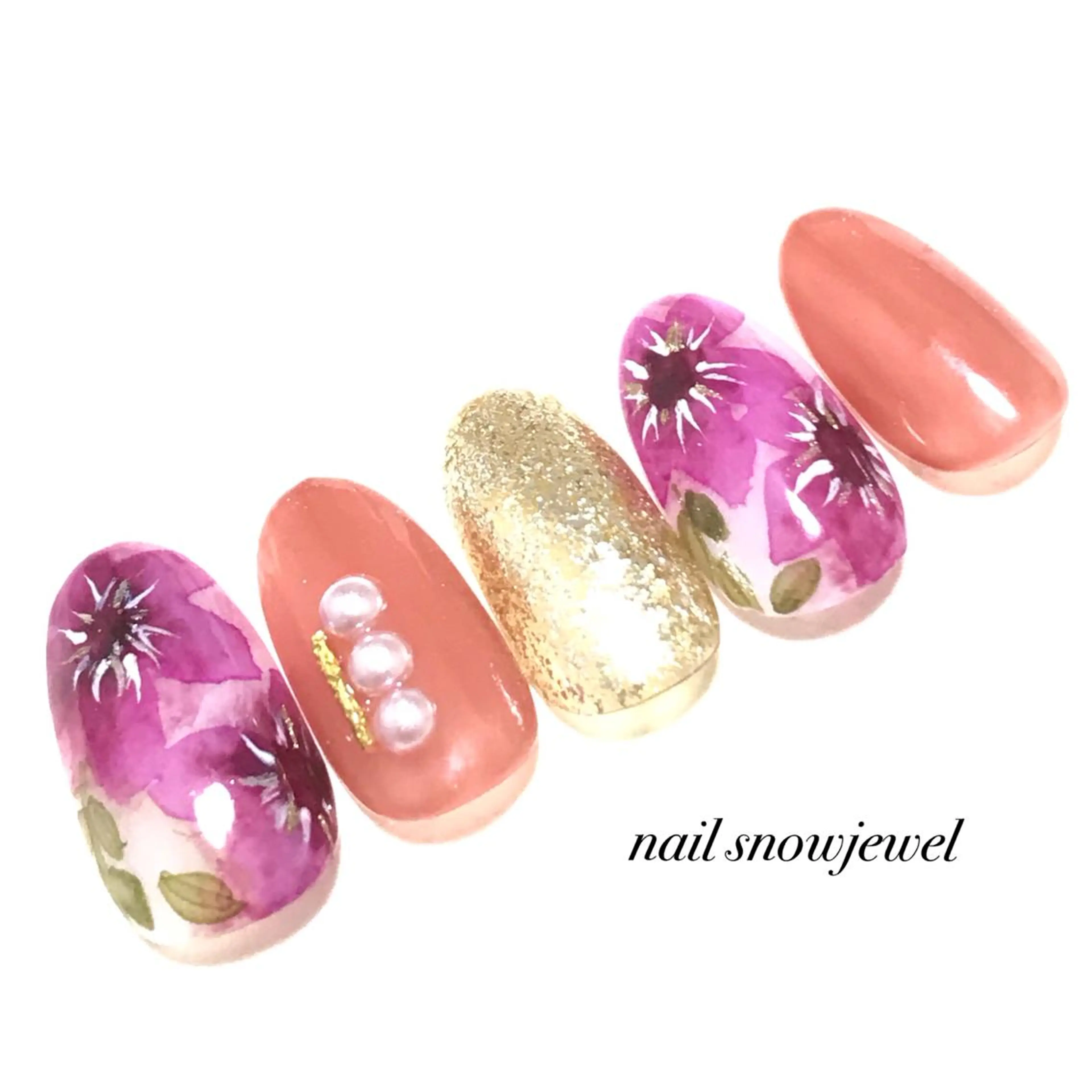 ネイル nail snowjewelのネイルデザイン