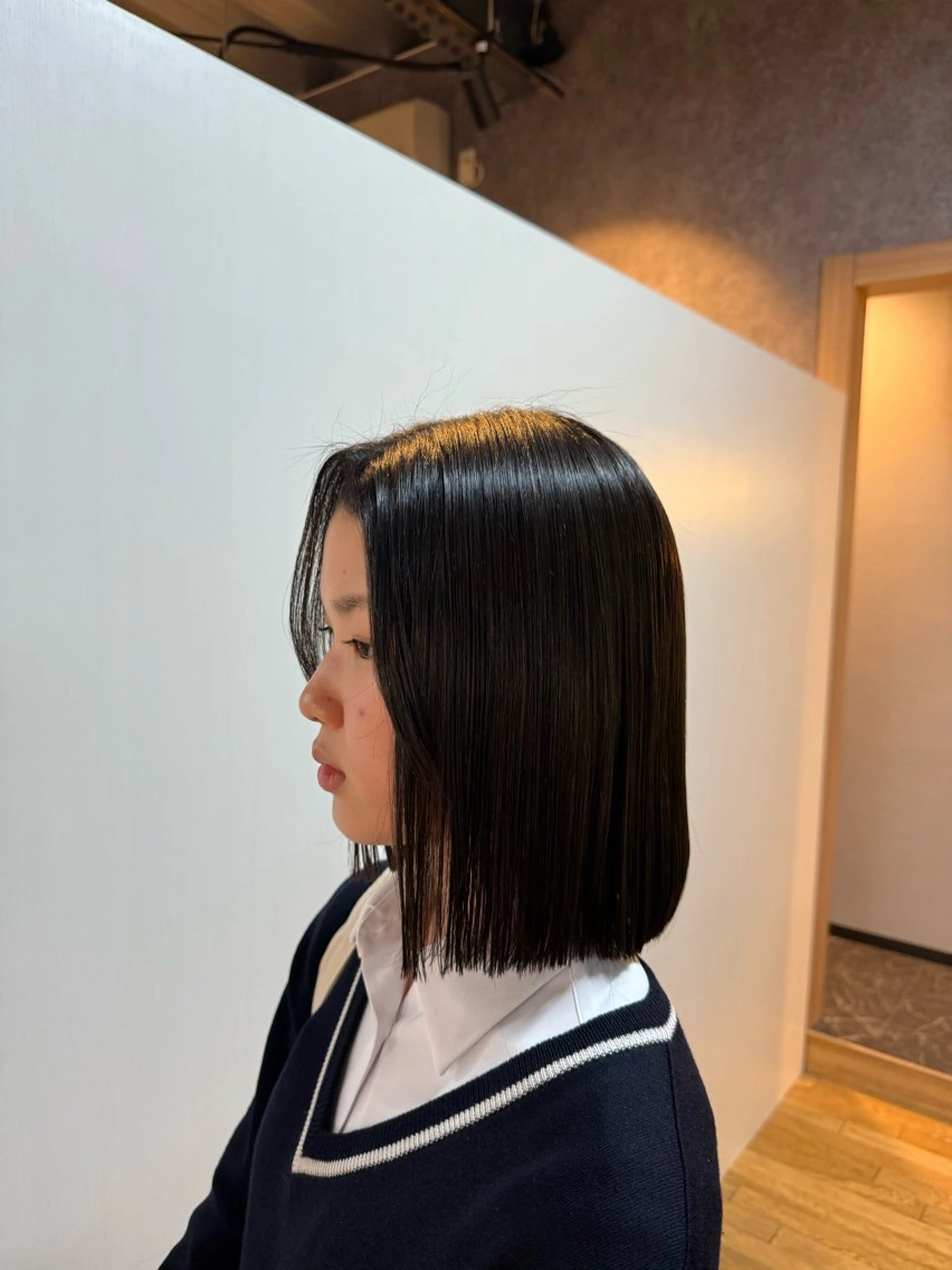 ショート ボブ 縮毛矯正 カット 縮毛矯正 トリートメント 似合わせカット/ レディース特化/佑月のヘアスタイル