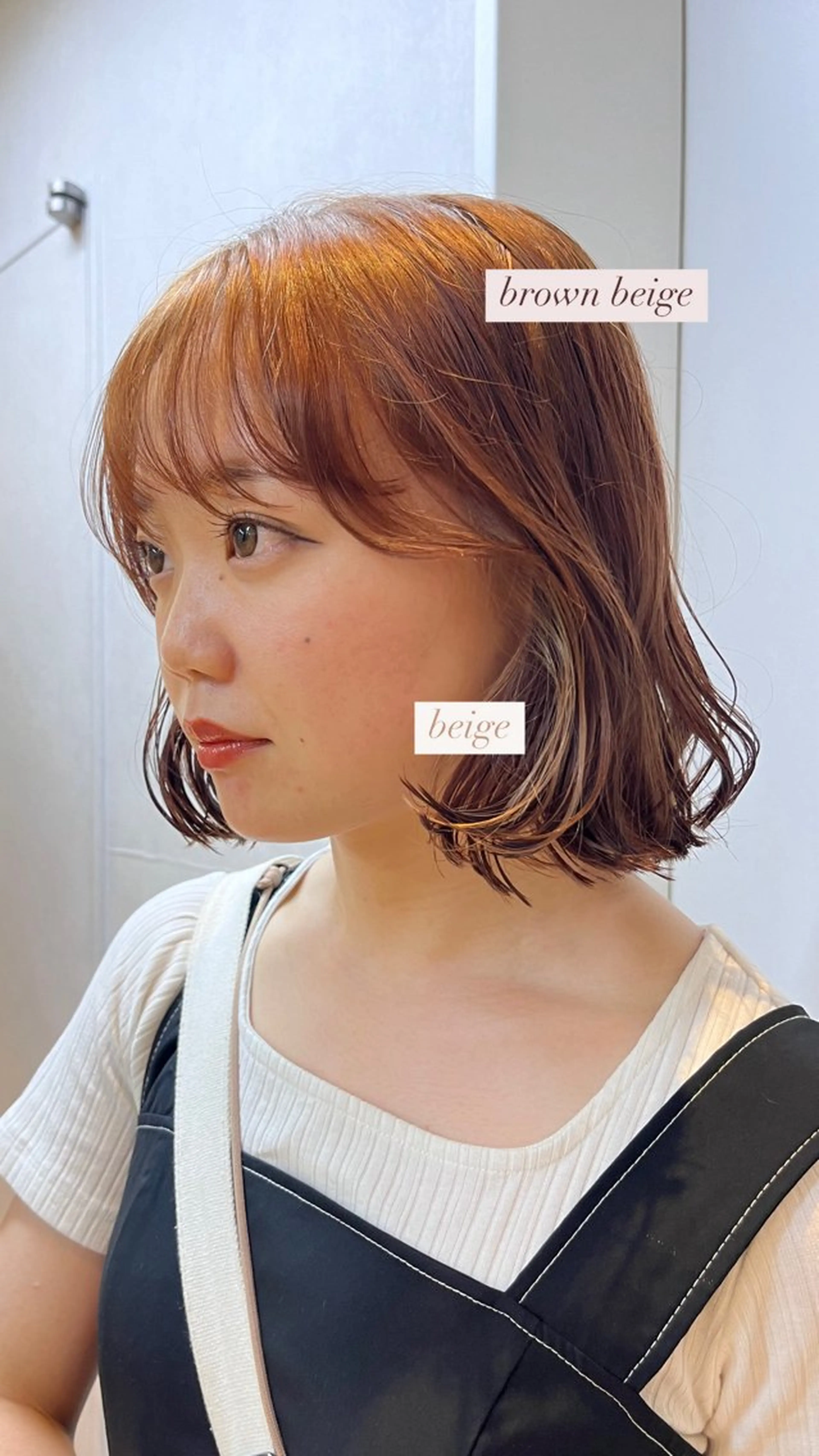 ショート カラー 阿久津真衣 似合わせカットのヘアスタイル