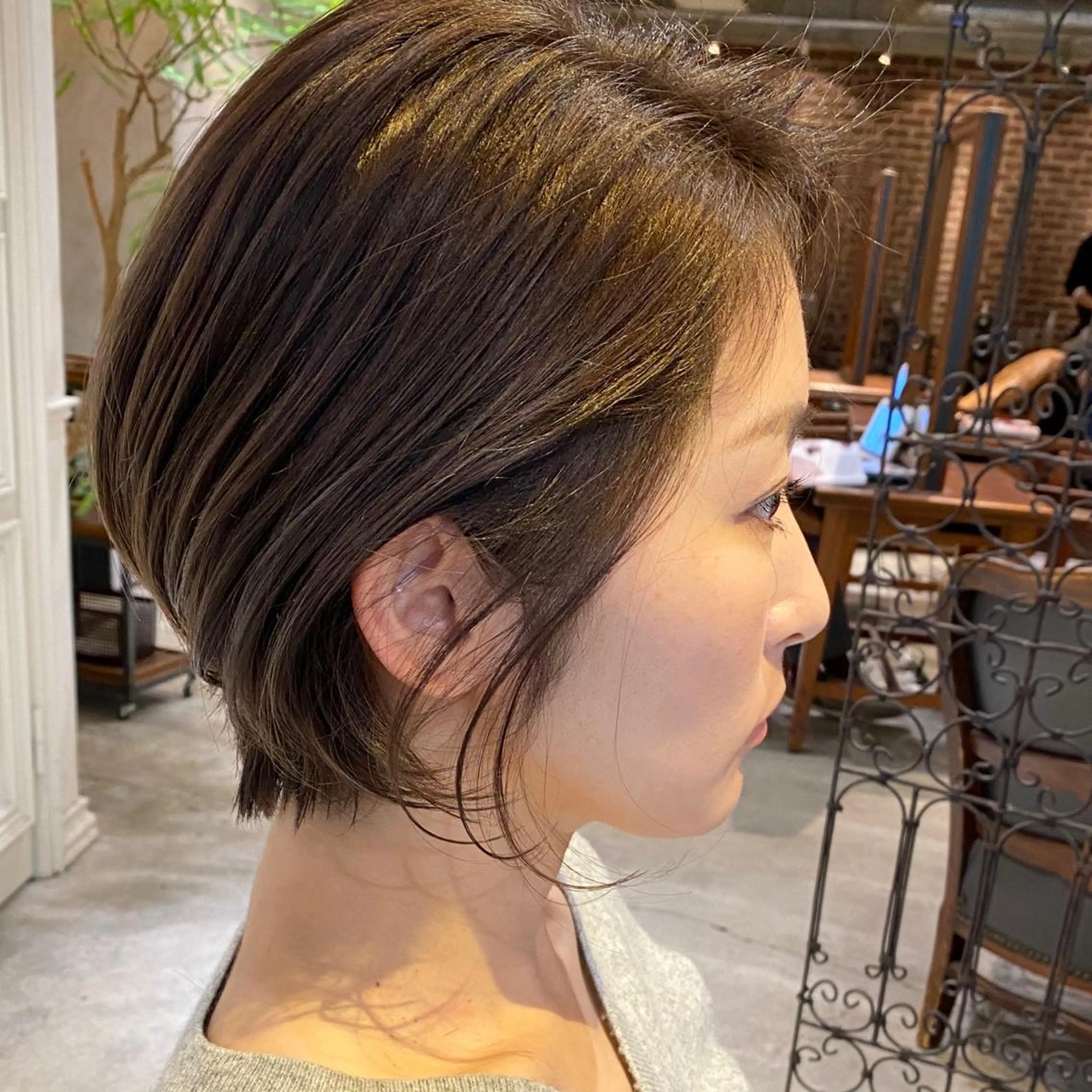 ショート カラー ヘアアレンジ ショートヘア カット ヘアカラー トリートメント ヘッドスパ SALOWIN銀座VORT所属・小林 佳祐のヘアスタイル