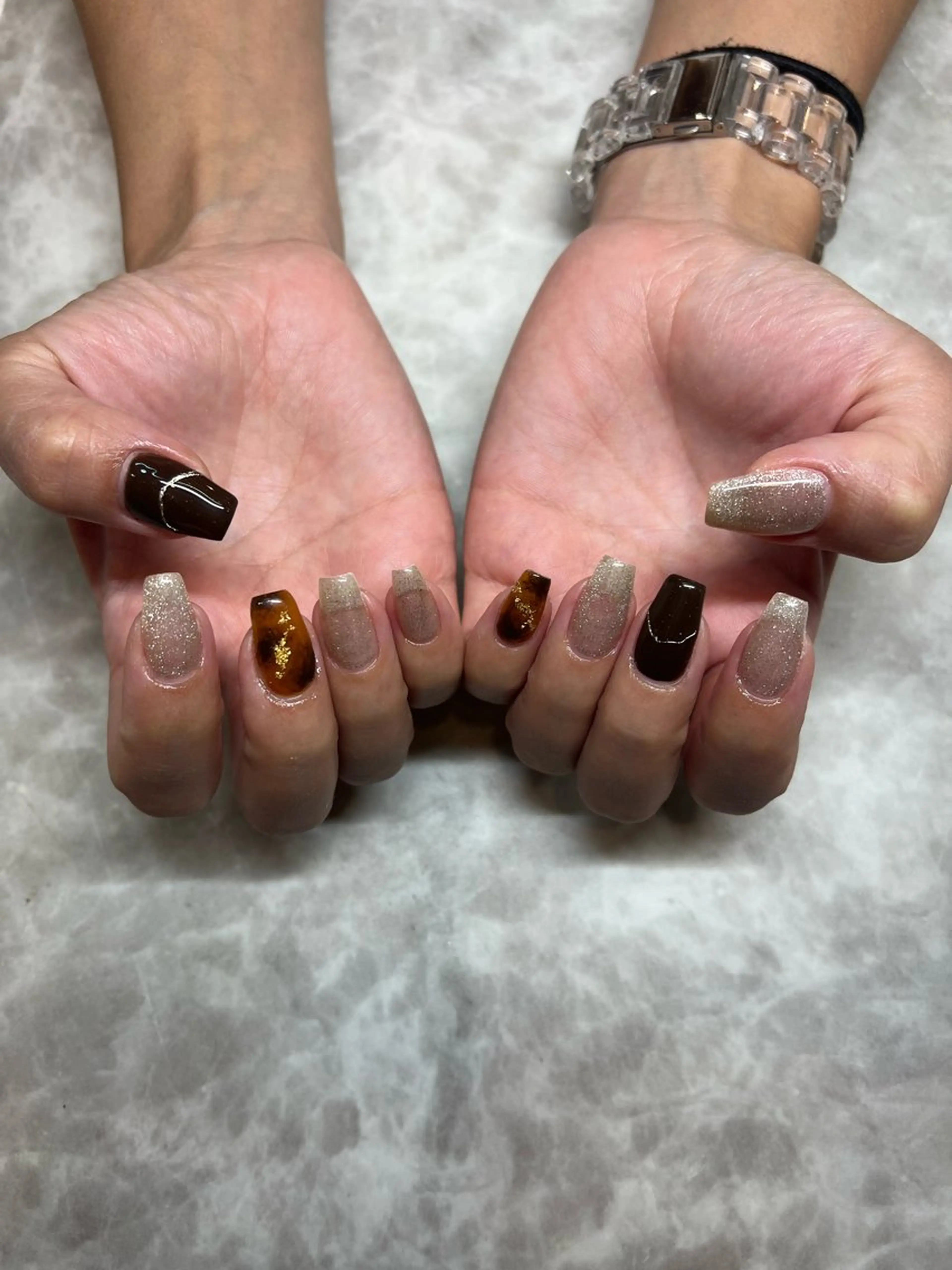 ネイル Rich to半田店所属・榊原 千莉のネイルデザイン