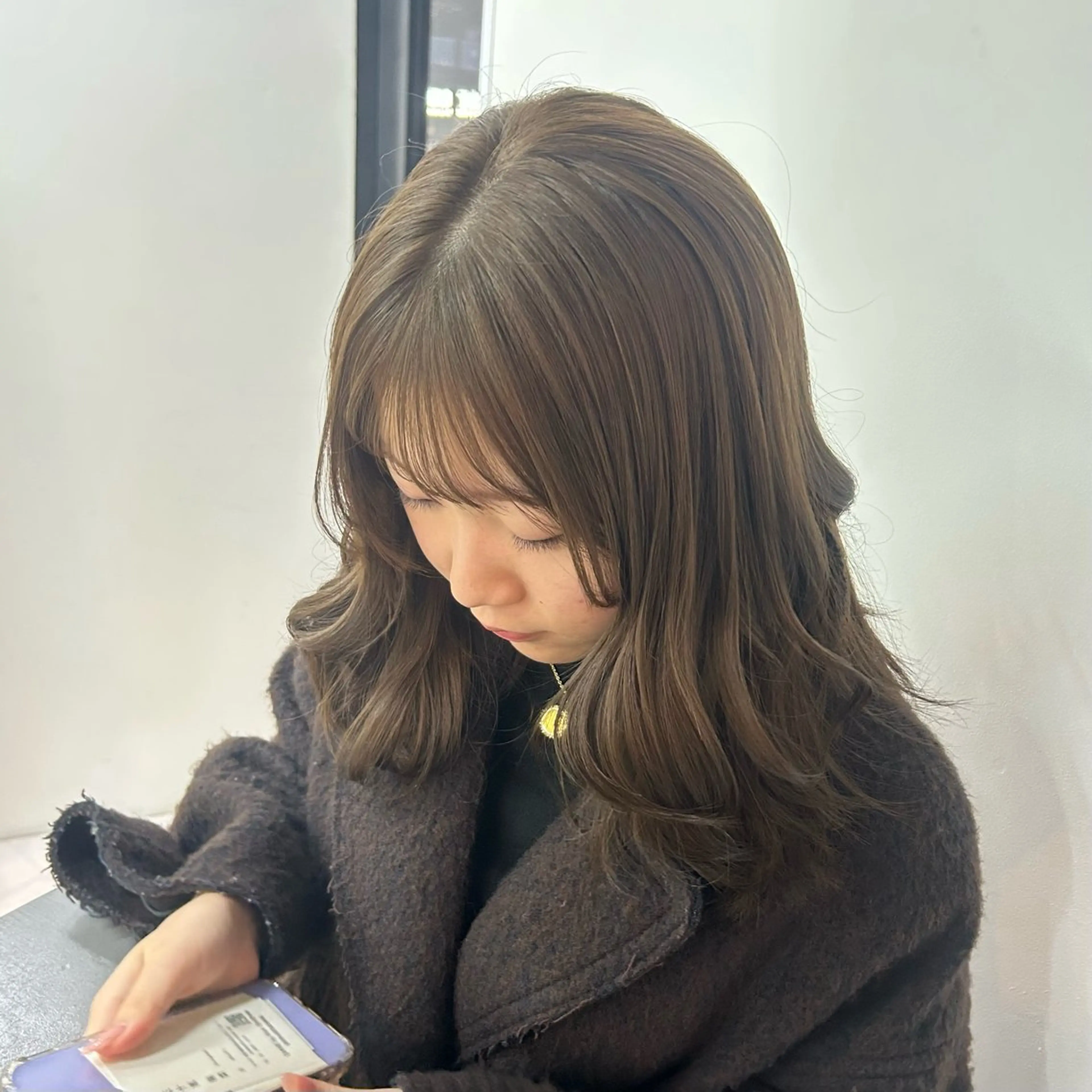 カラー ヘアカラー トリートメント 🍓ダメージレスで 可愛く🍓HINAのヘアスタイル