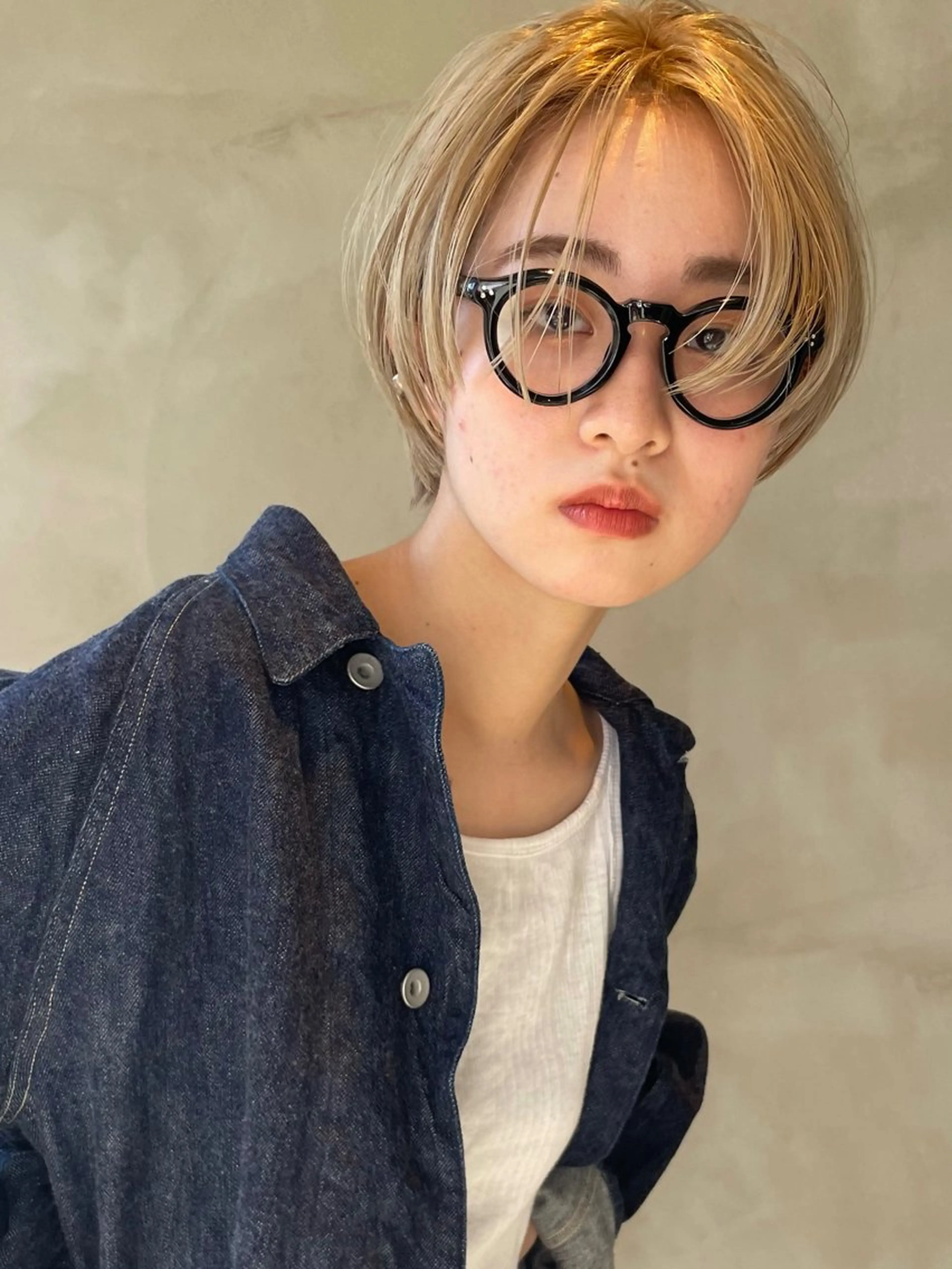 ショート カラー 山田 裕介のヘアスタイル