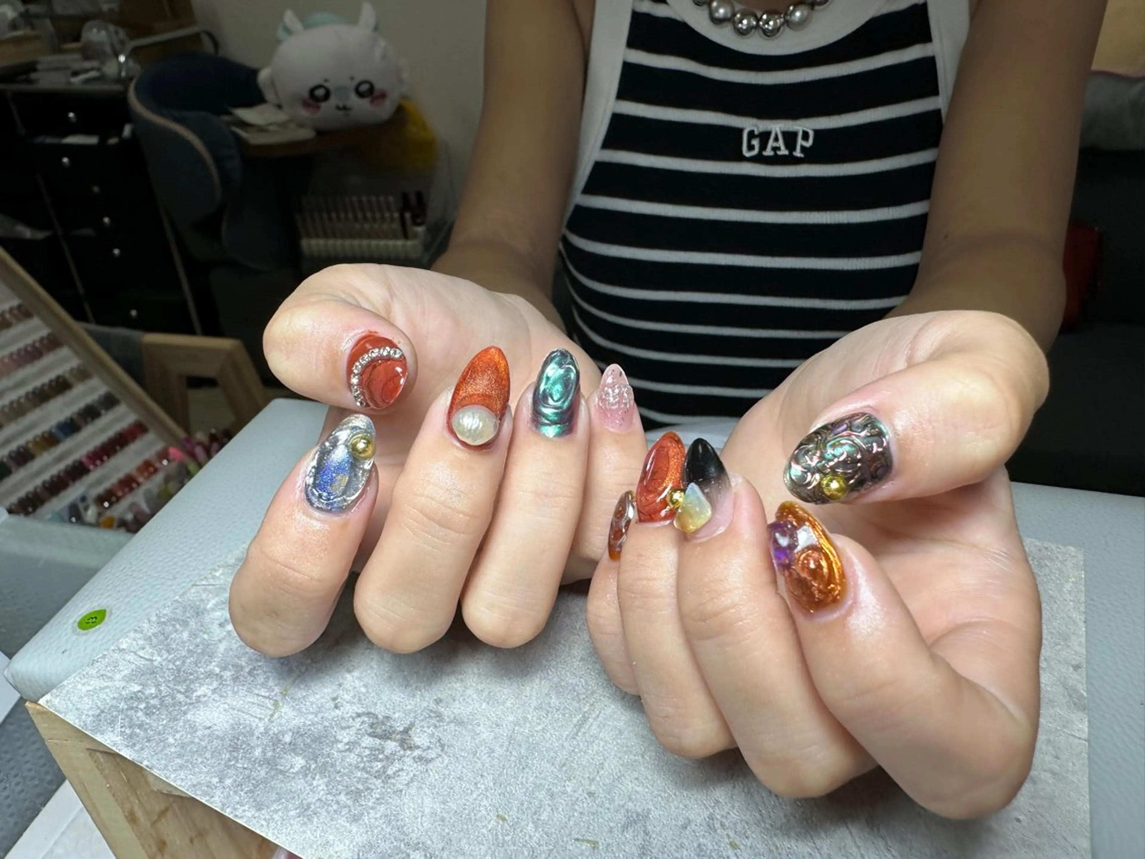 ネイル Eveネイル チップスカルプ専門店のネイルデザイン