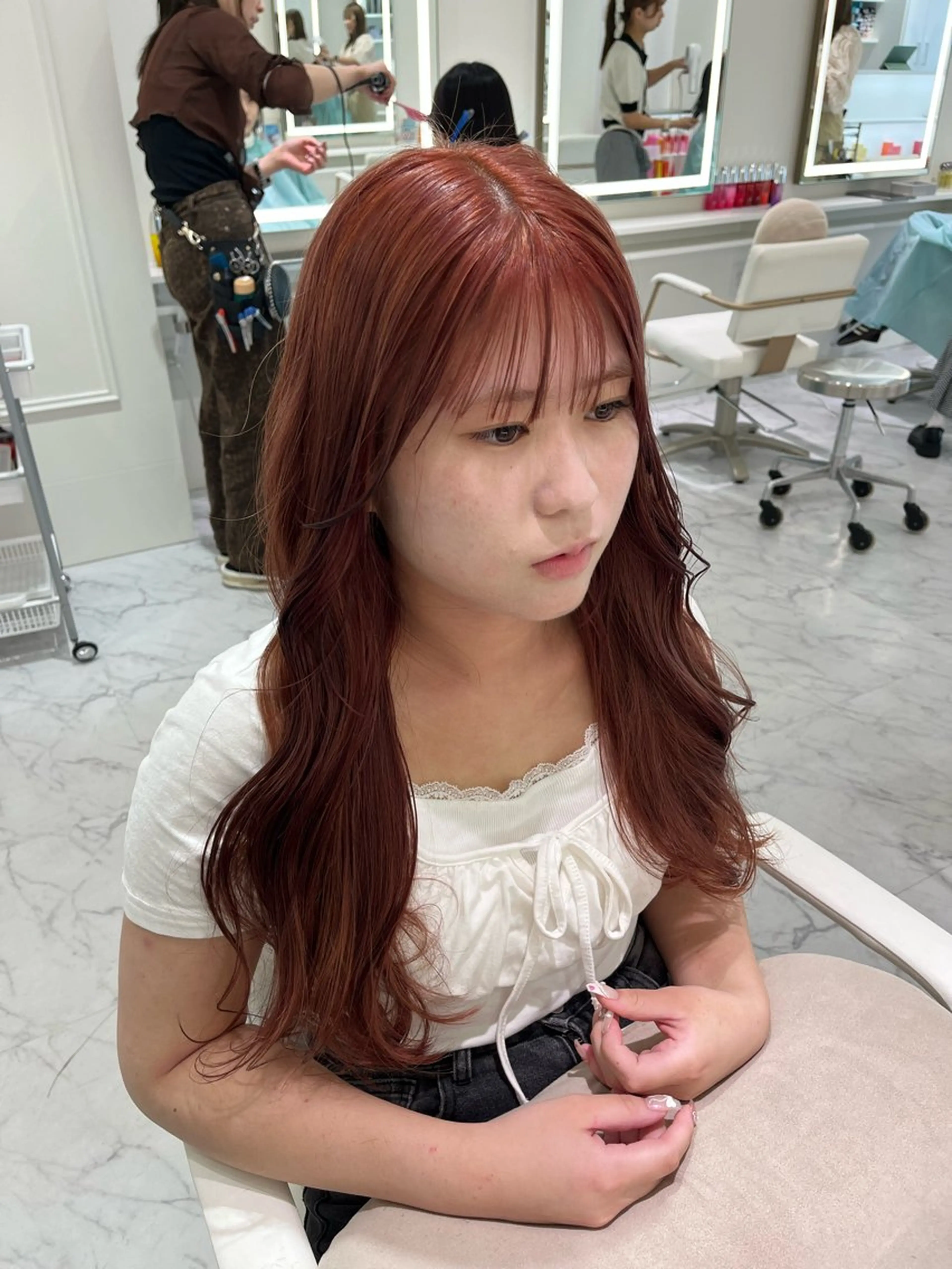 ロング ヘアカラー ParveMix /石田 佳澄🩶のヘアスタイル