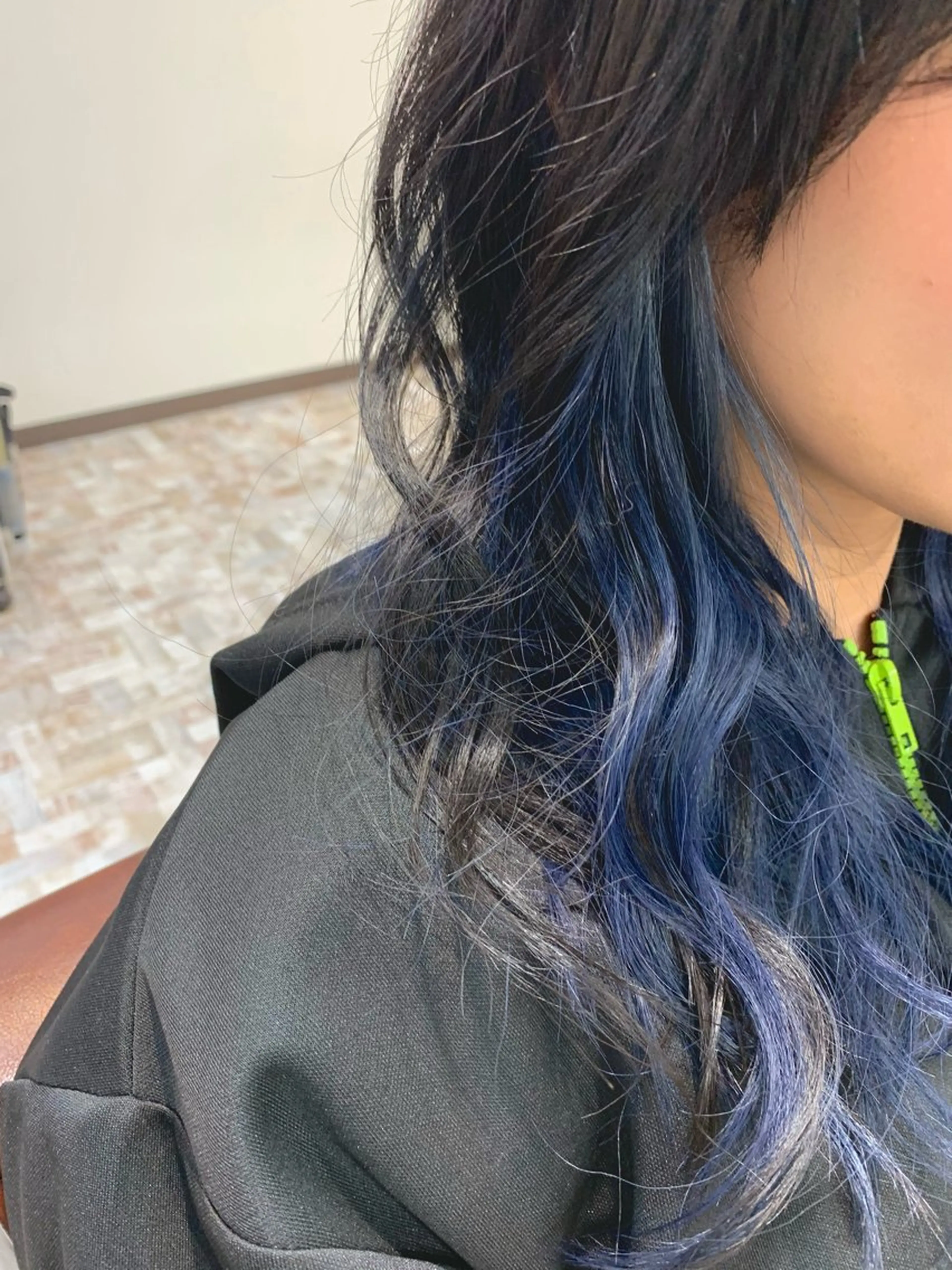 ロング カラー 神野 洸都のヘアスタイル