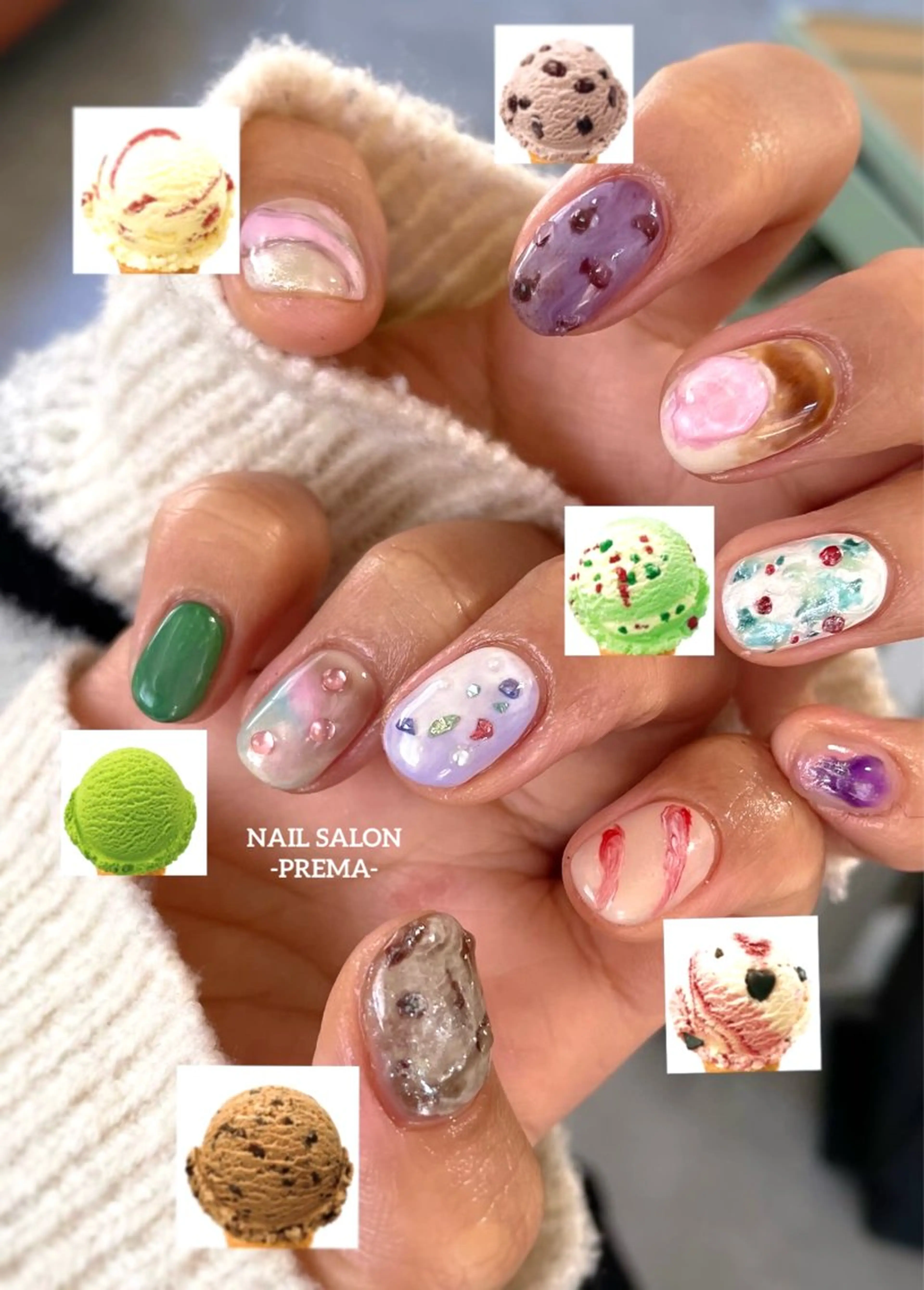 ネイル ハンドネイル -PREMA- YUKIのネイルデザイン