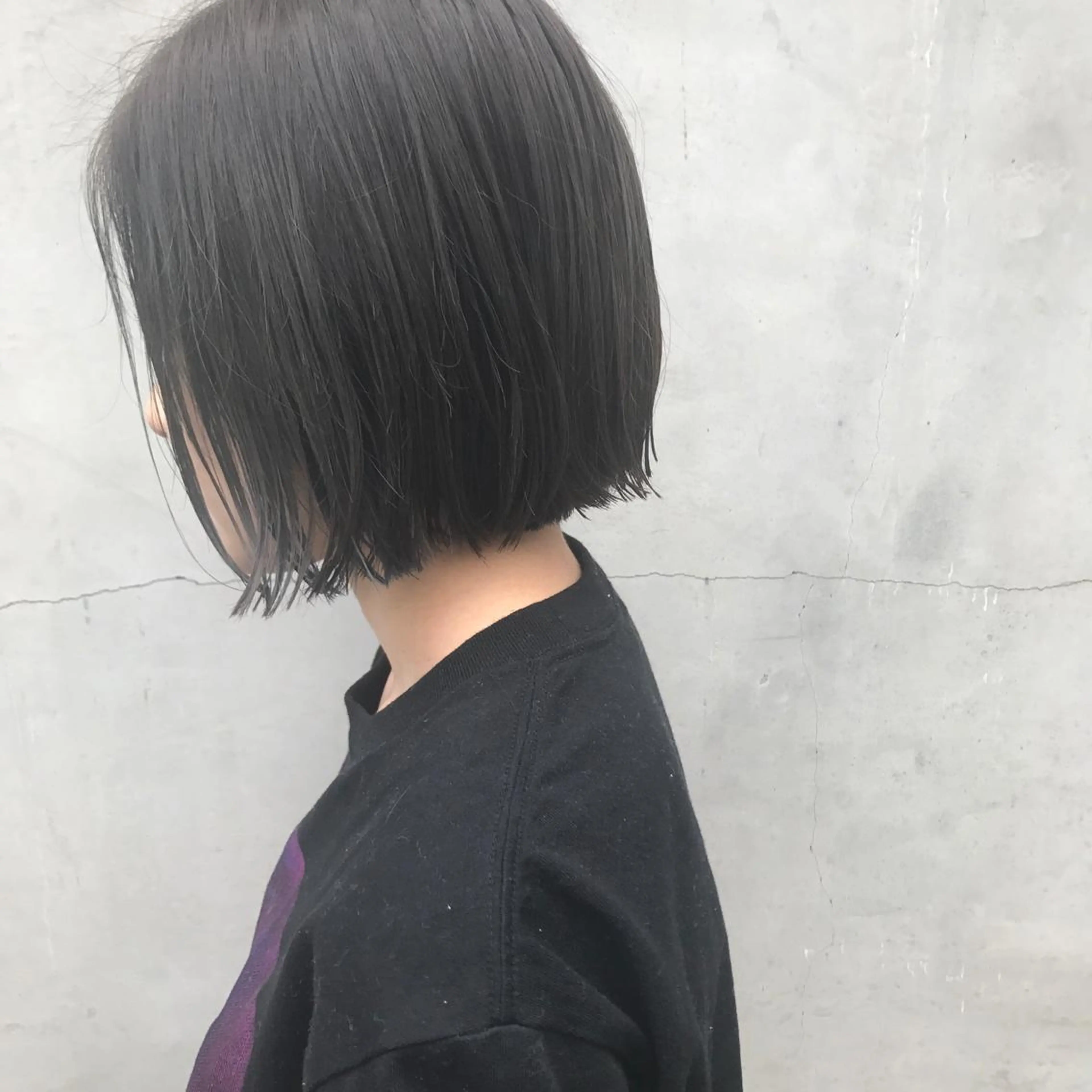 ミディアム ヤスドミ ケイスケのヘアスタイル