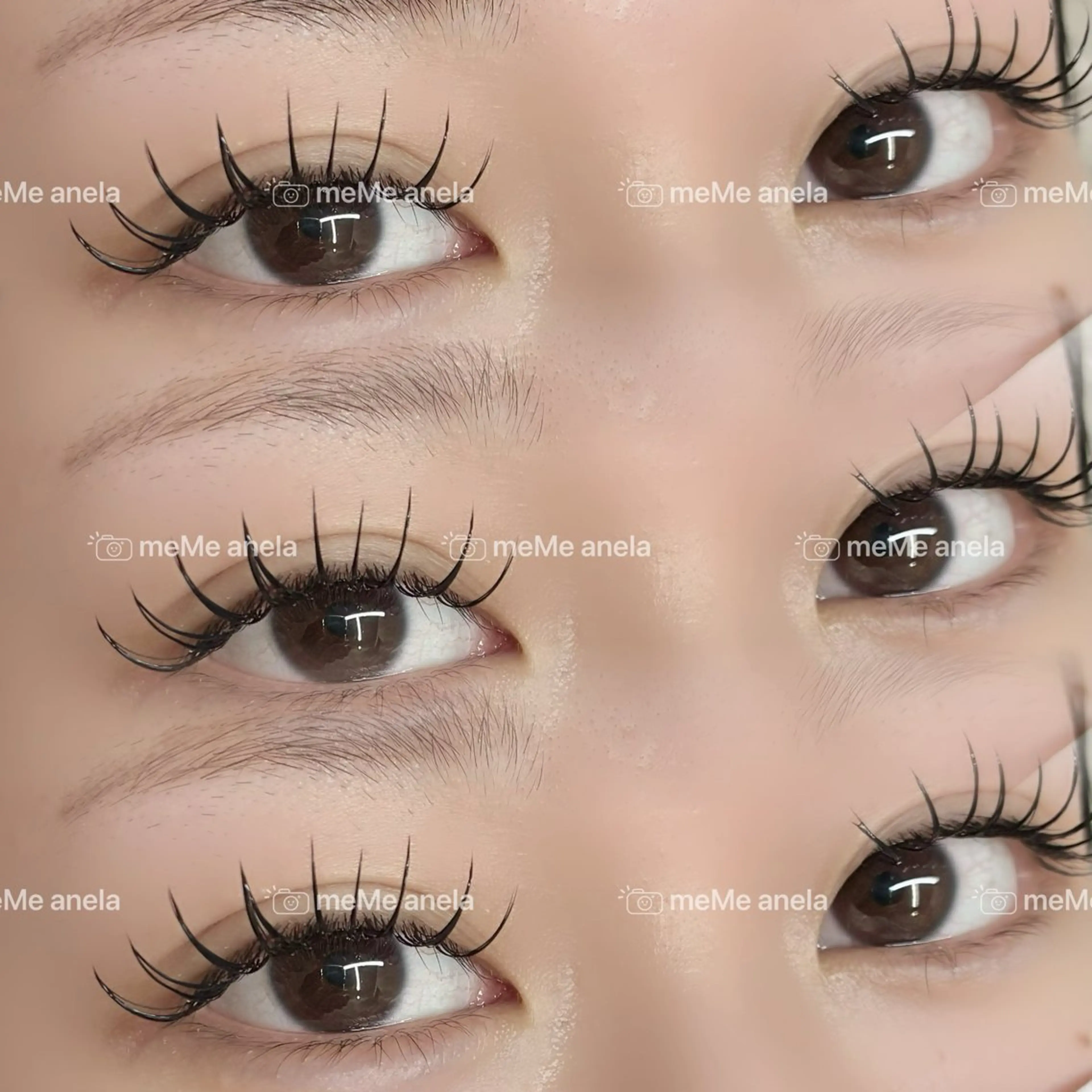 マツエク・マツパ マツエク meMe anel Kanaのマツエク・マツパデザイン