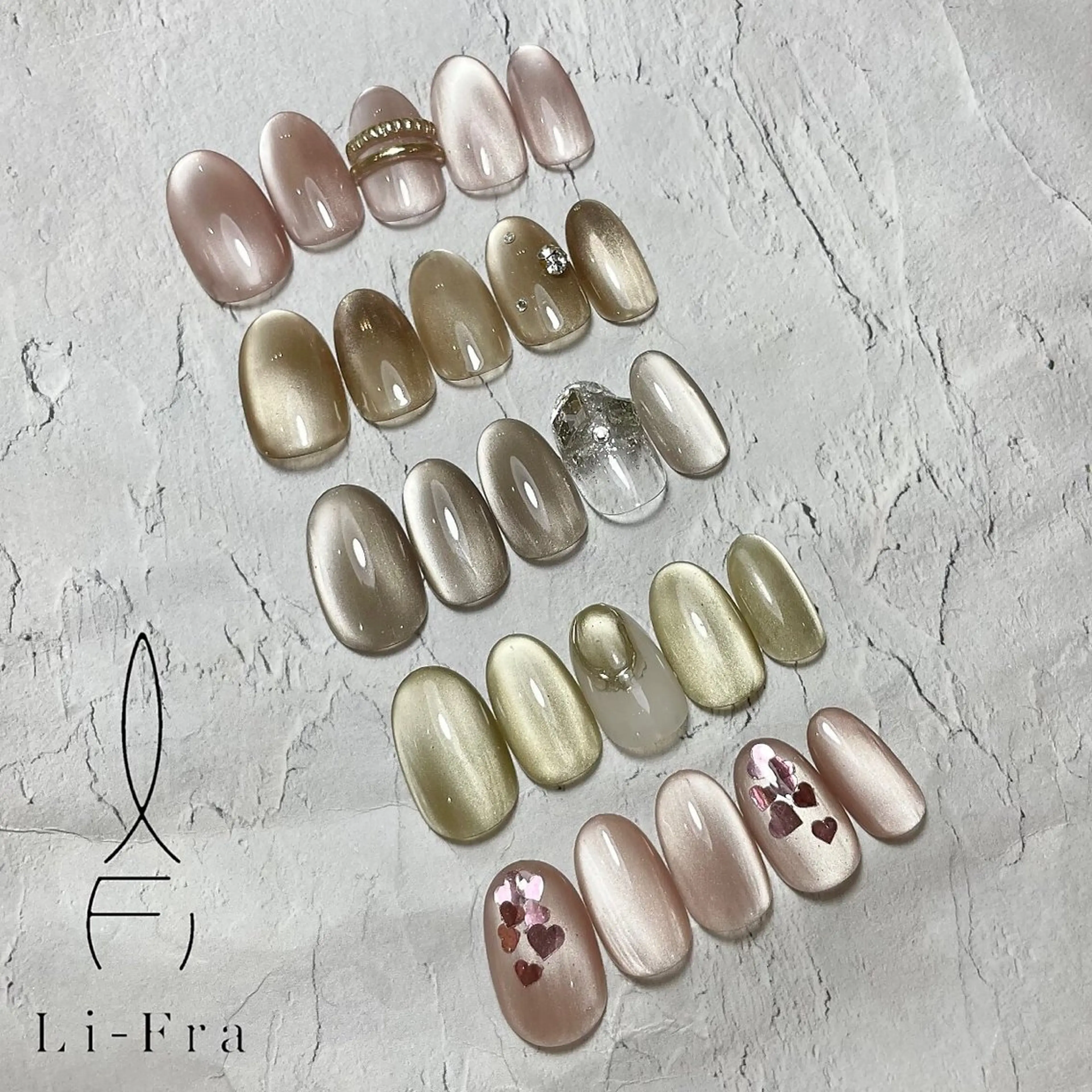 ネイル ハンドネイル lifra MANAKAのネイルデザイン