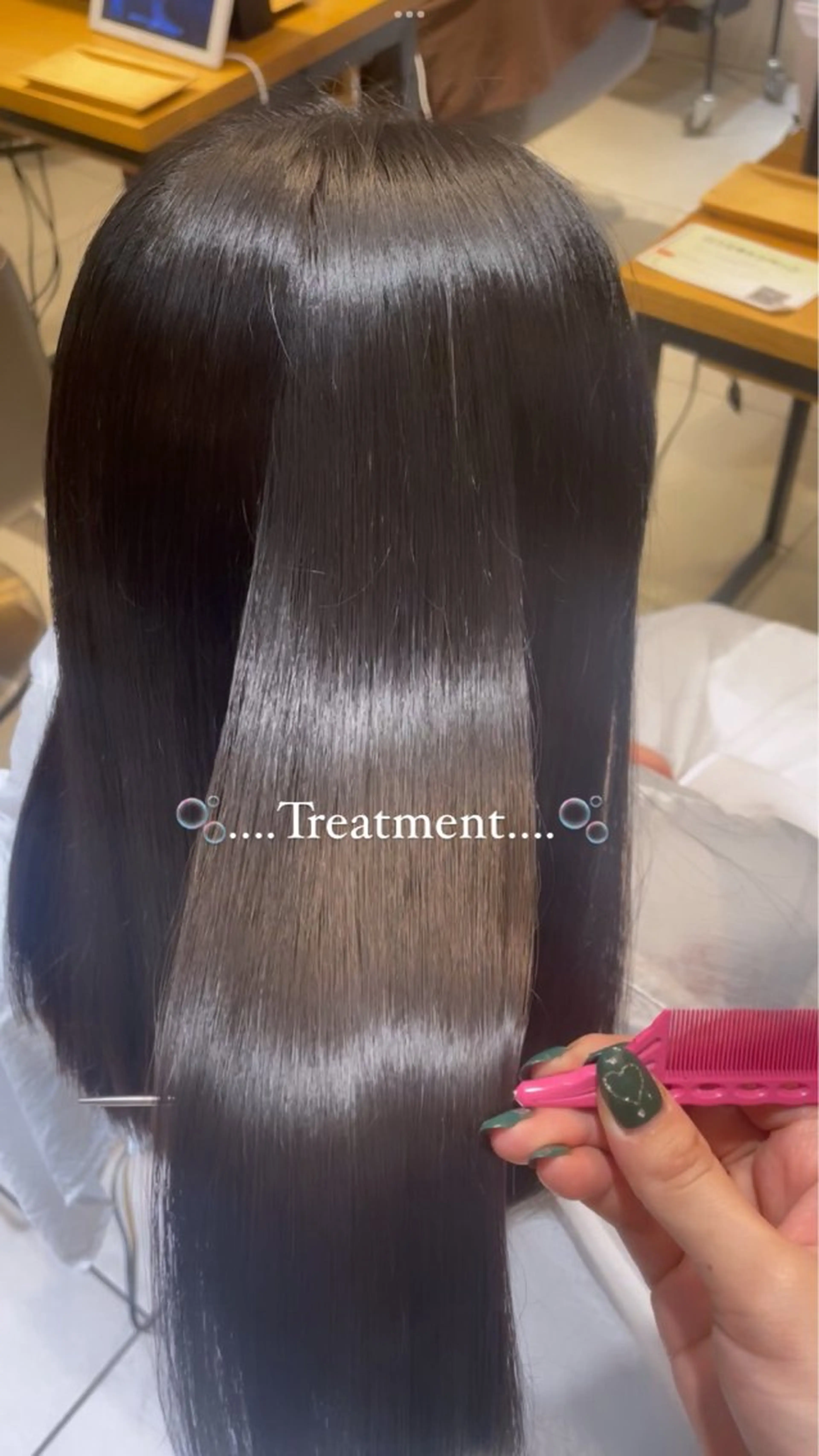 🩷🫧髪質改善トリートメント🫧🩵（酸熱トリートメント）＋最高級3STEPトリートメントの写真