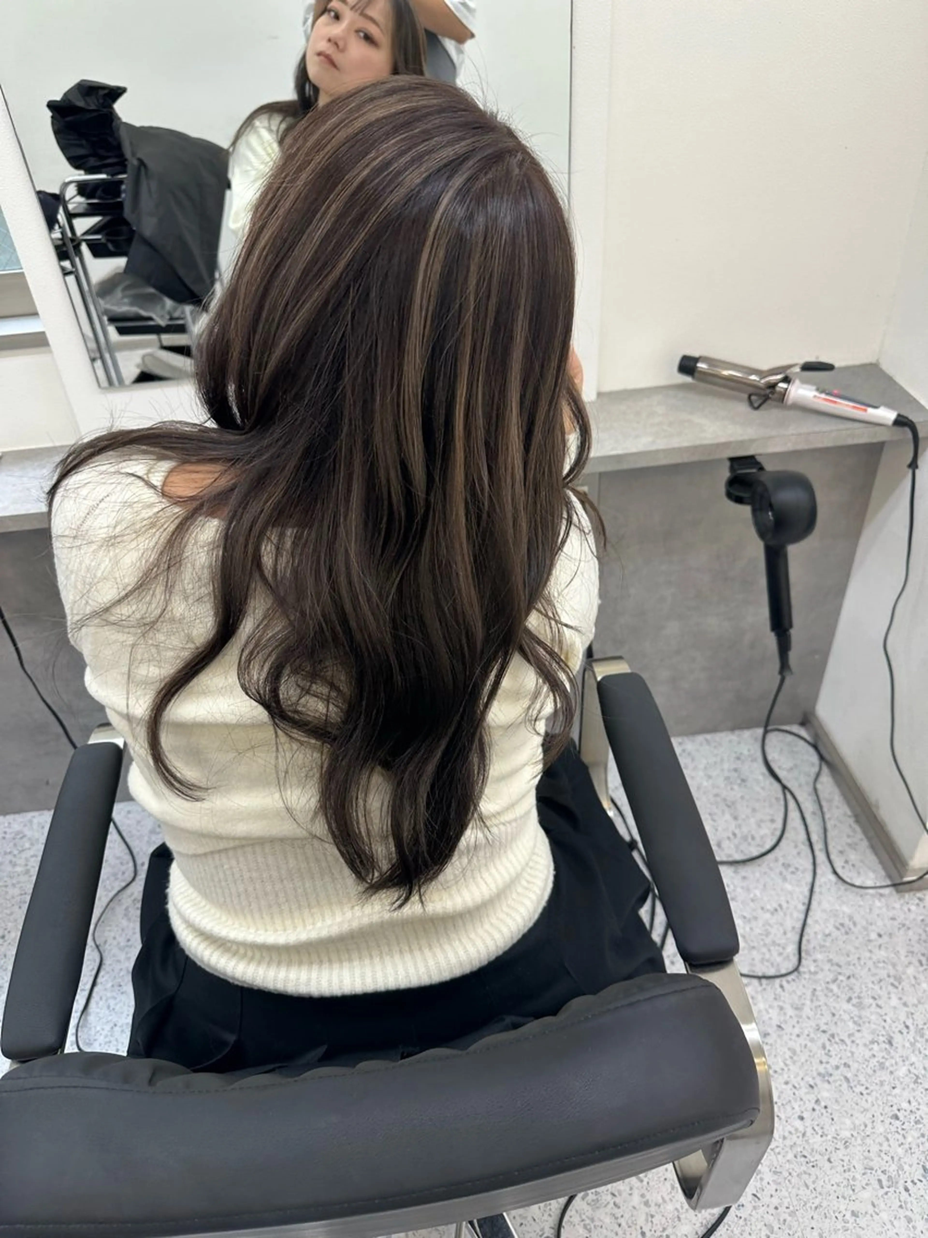 ロング カラー ヘアアレンジ カット ヘアカラー トリートメント 久米 治仁のヘアスタイル