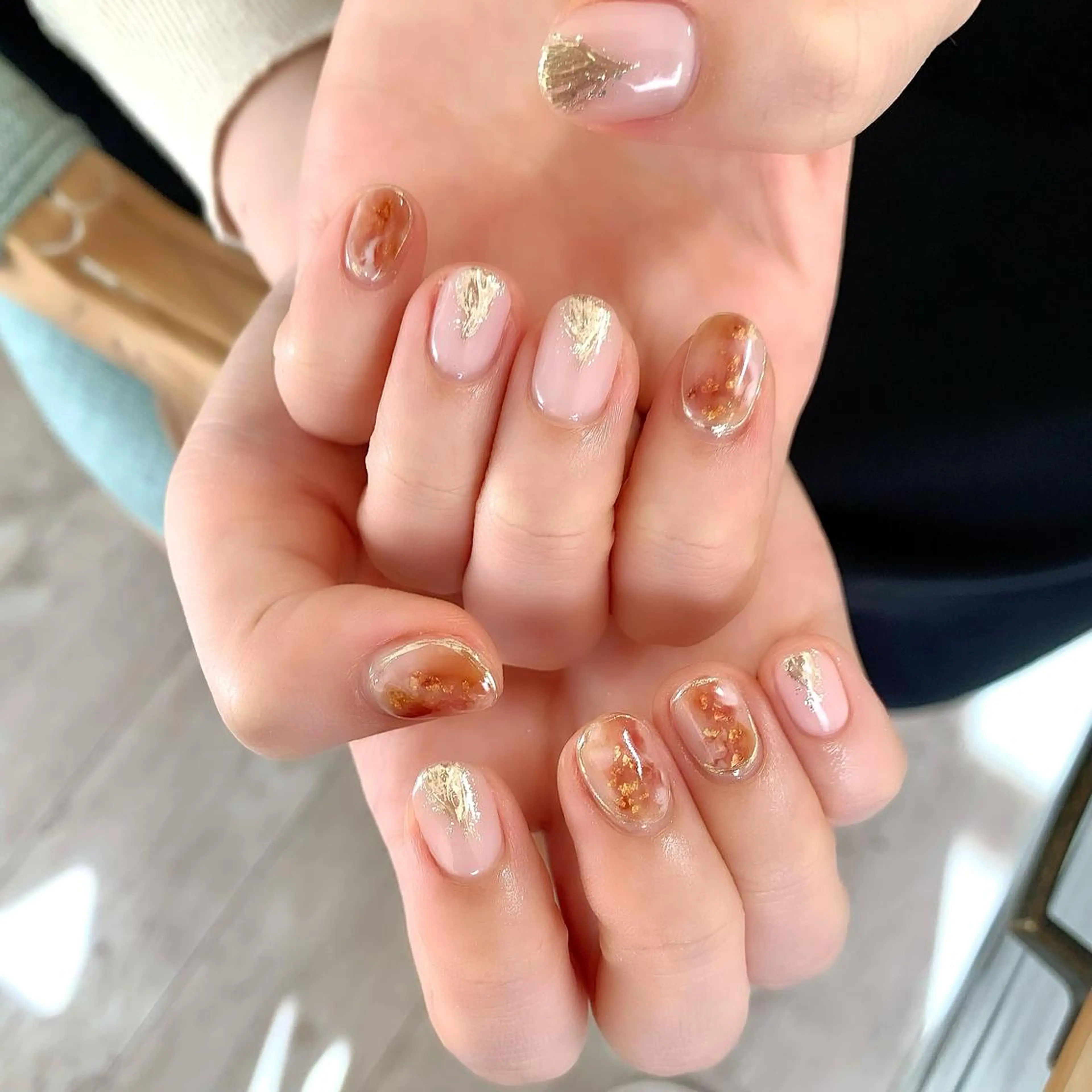 ネイル GO TODAY シェアサロン 表参道Colore店所属・K. Ayanaのネイルデザイン