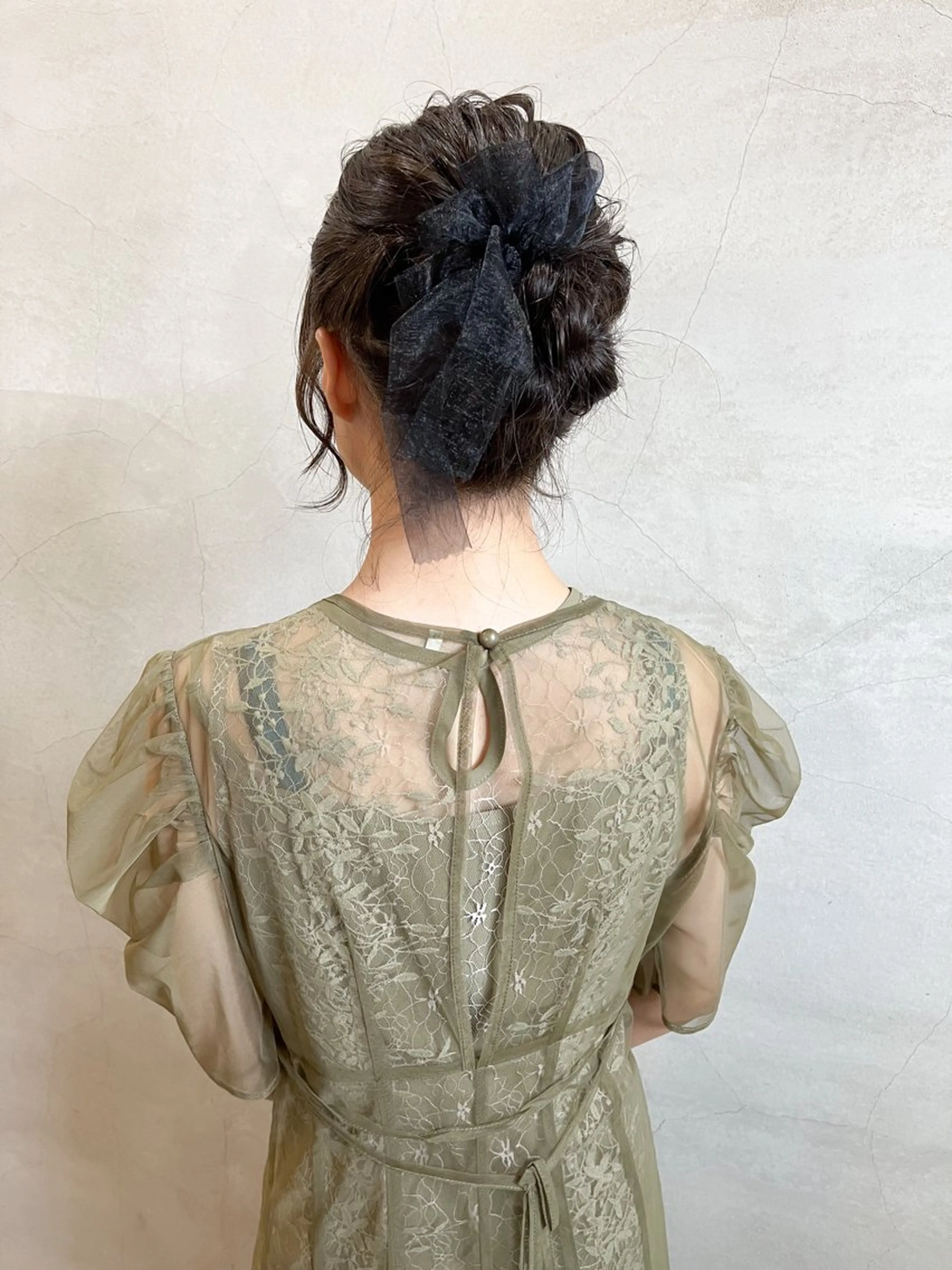 ヘアアレンジ Musee plume所属・荻野七菜子 ボブのヘアスタイル