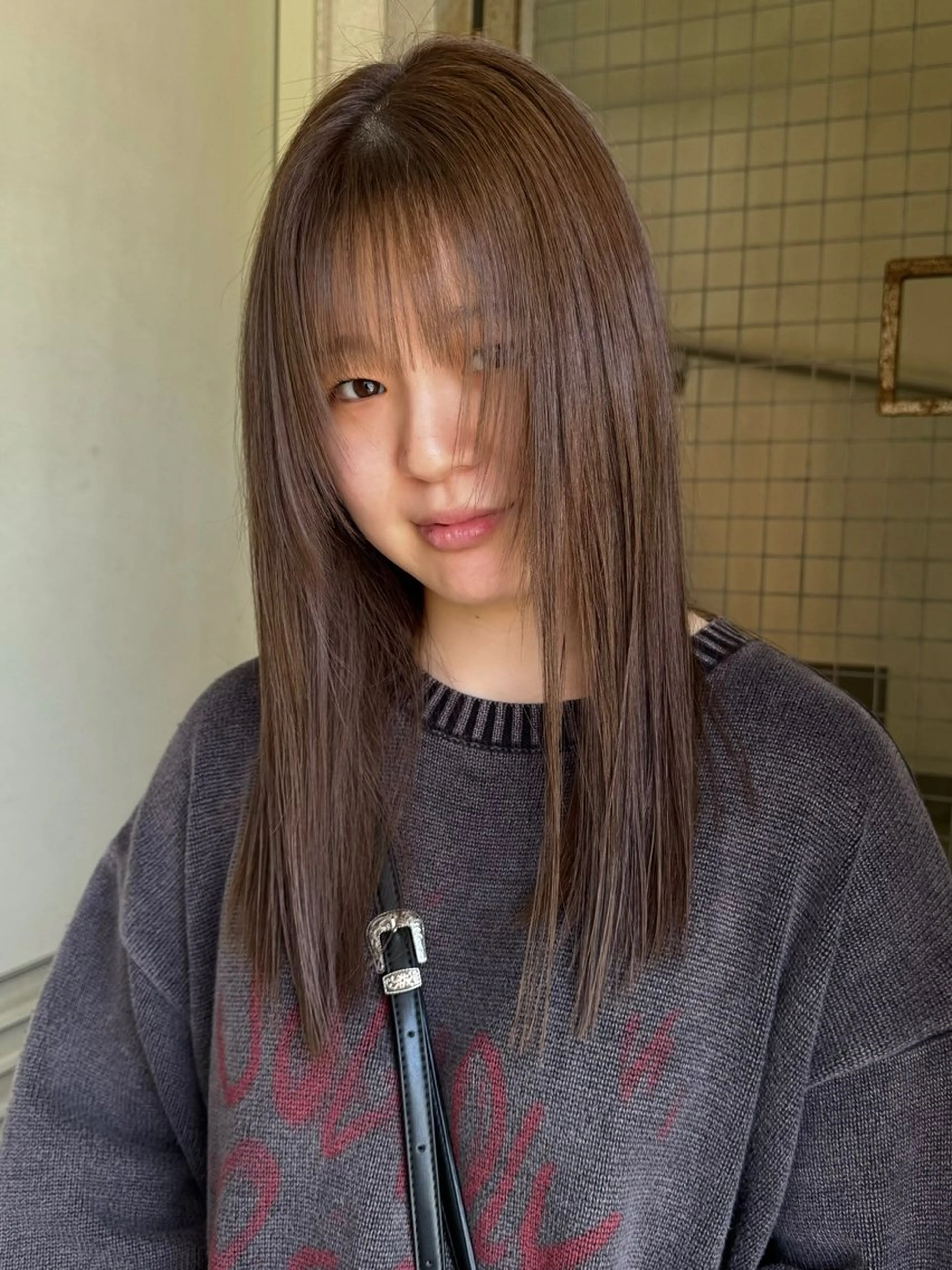 【2025年12月年末限定メニュー✨】骨格似合わせカット➕艶カラー➕ぷちトリートメントの写真