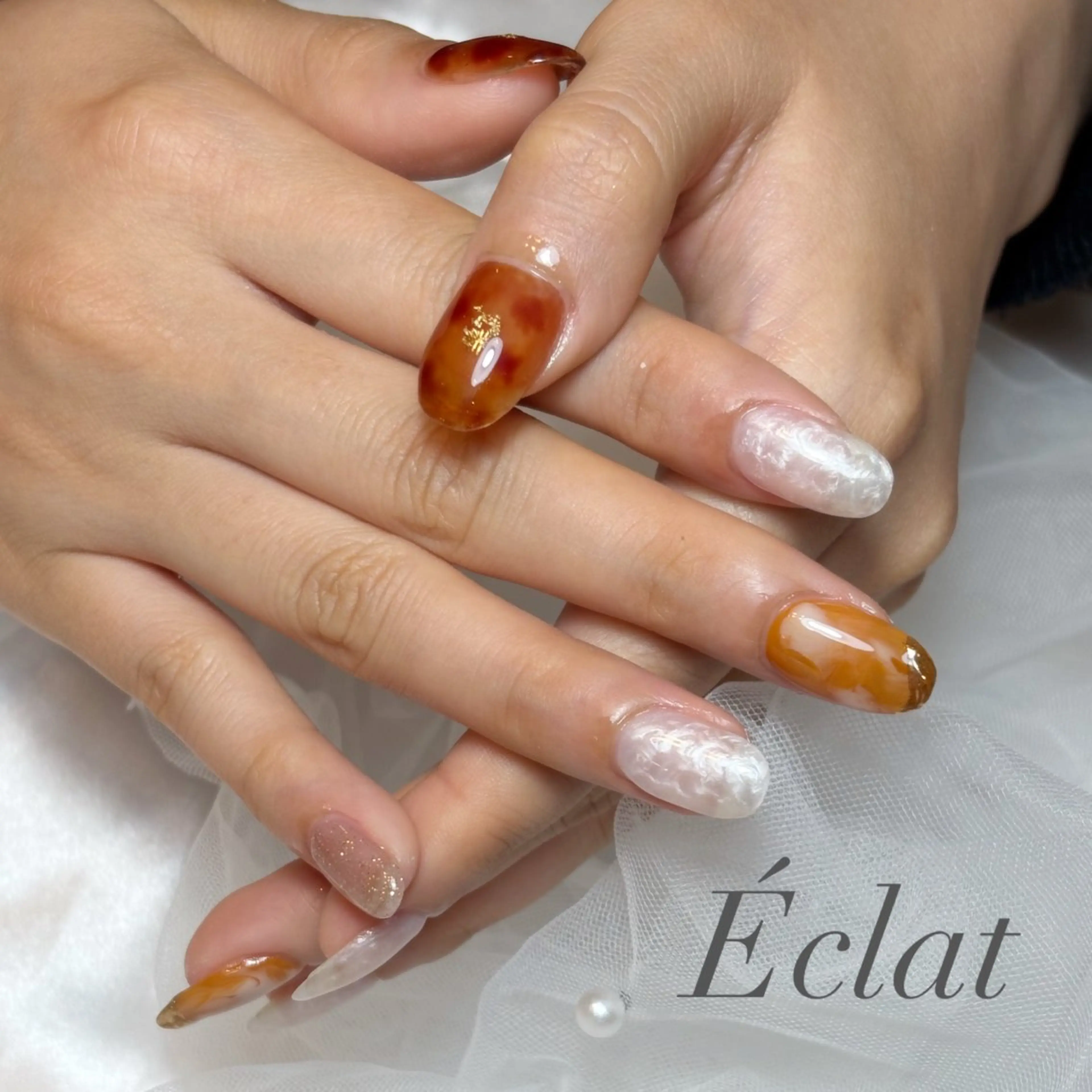 ネイル ハンドネイル nail salon Éclatのネイルデザイン