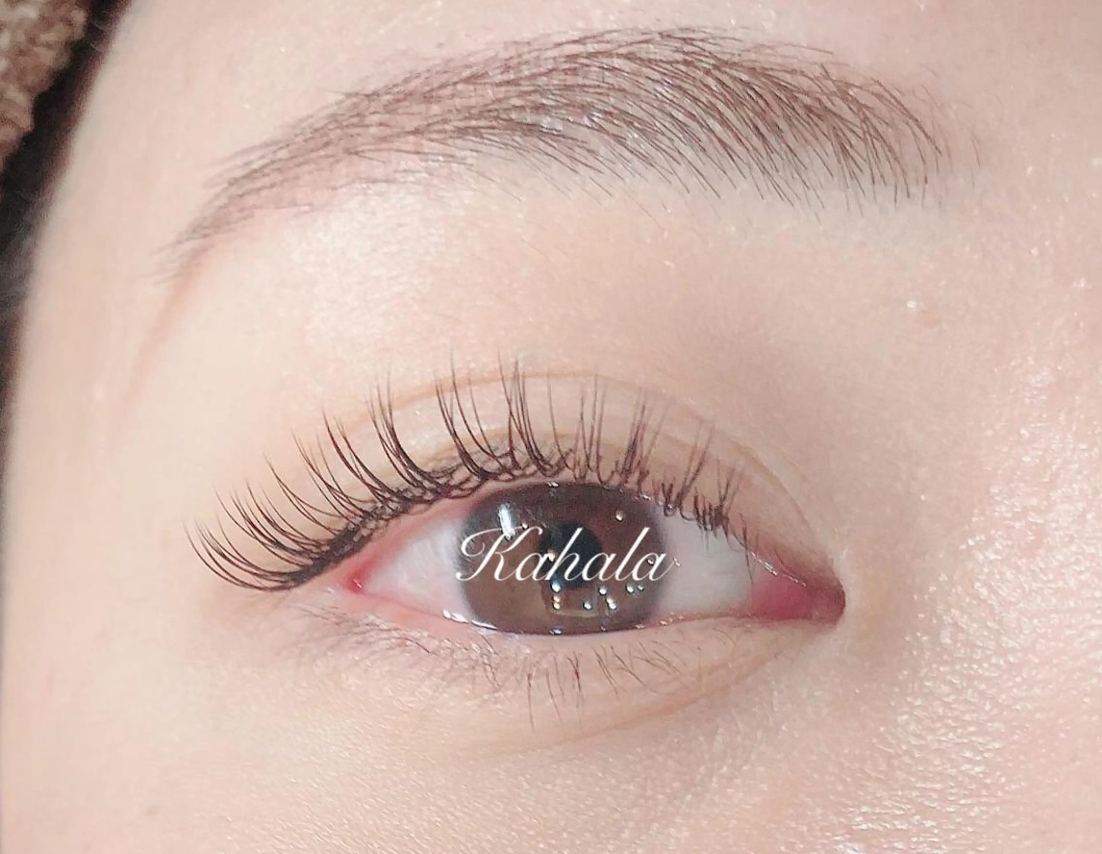 カシミヤフラットラッシュ　80​〜​130本まで。デザイン自由！当店付替オフor付足/コーティング無料の写真