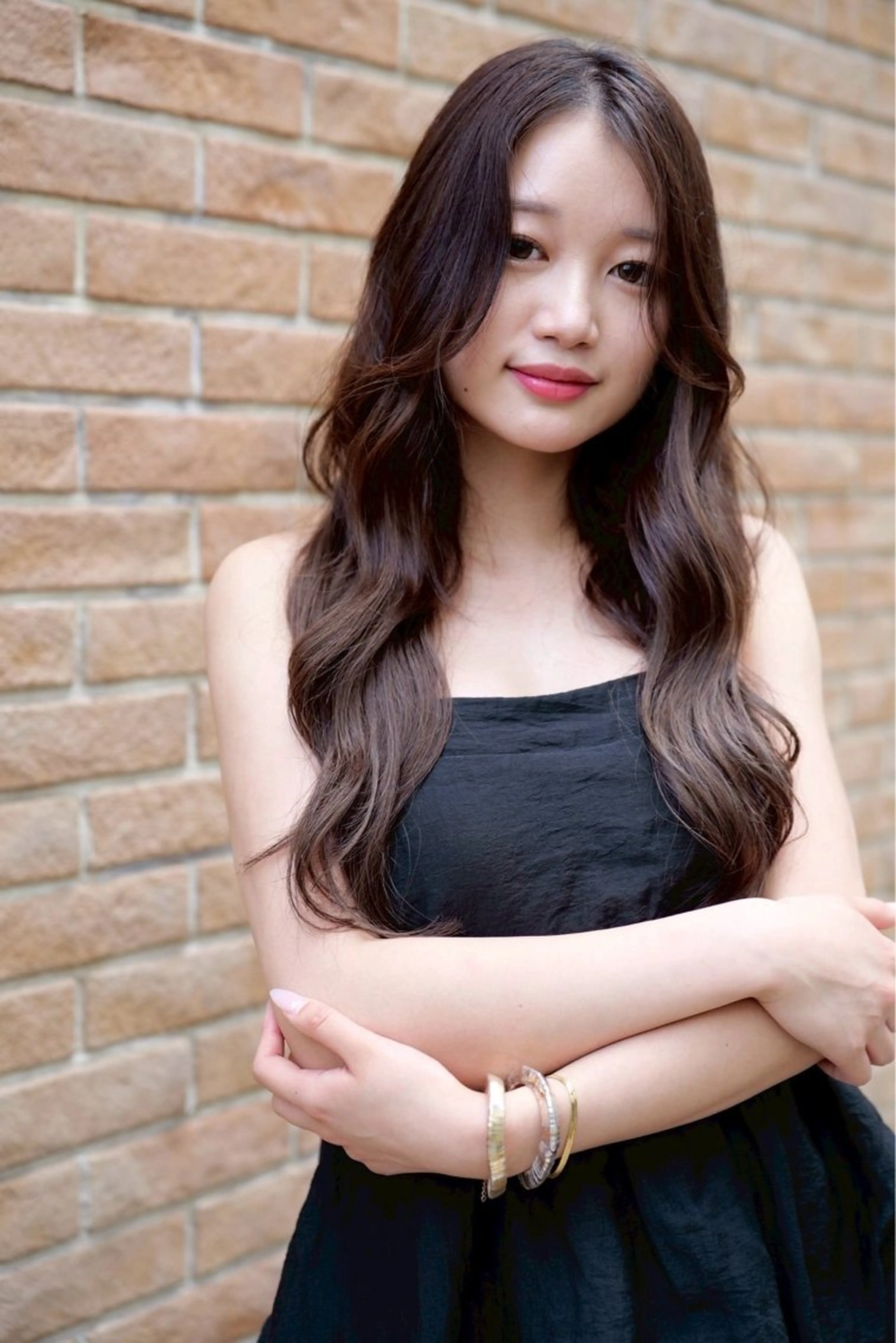 ロング ヘアカラー メンズパーマ/暖色 tsugu💞のヘアスタイル