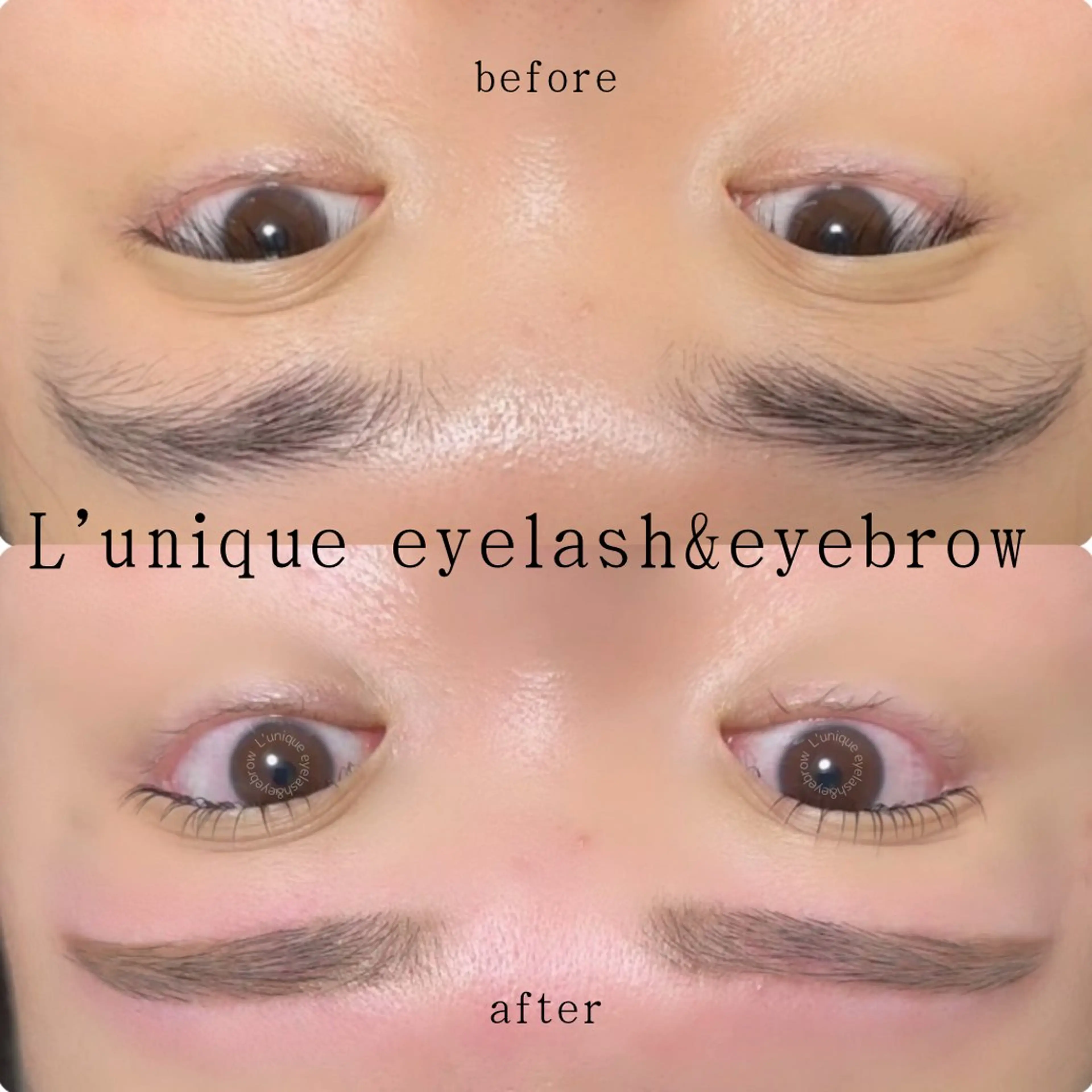 ラッシュリフト+アイブロウデザイニング《特別セット価格》※同時施術になります✨の写真